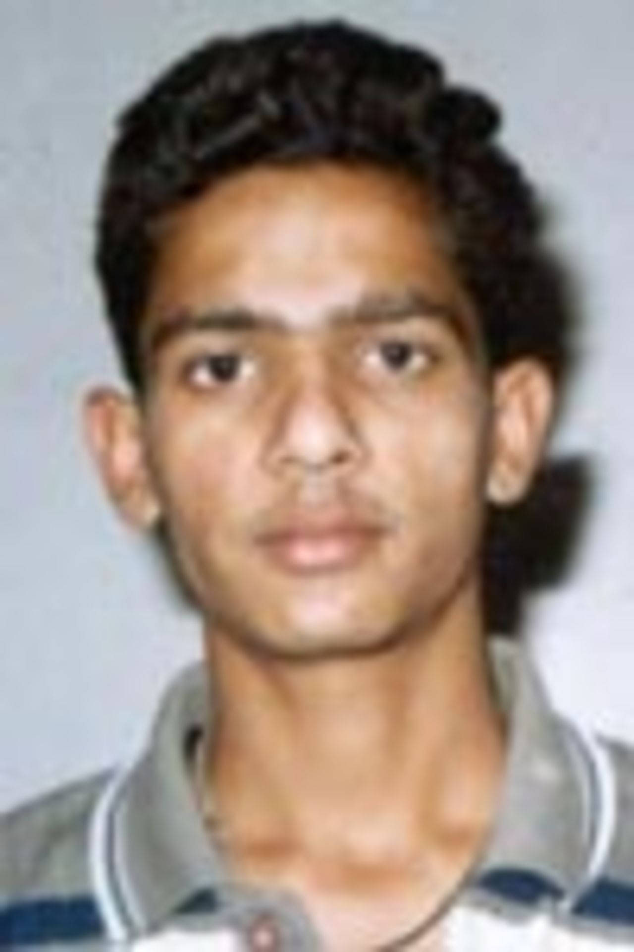 Shikhar Vishnoi, Uttar Pradesh Under-16s, Portrait