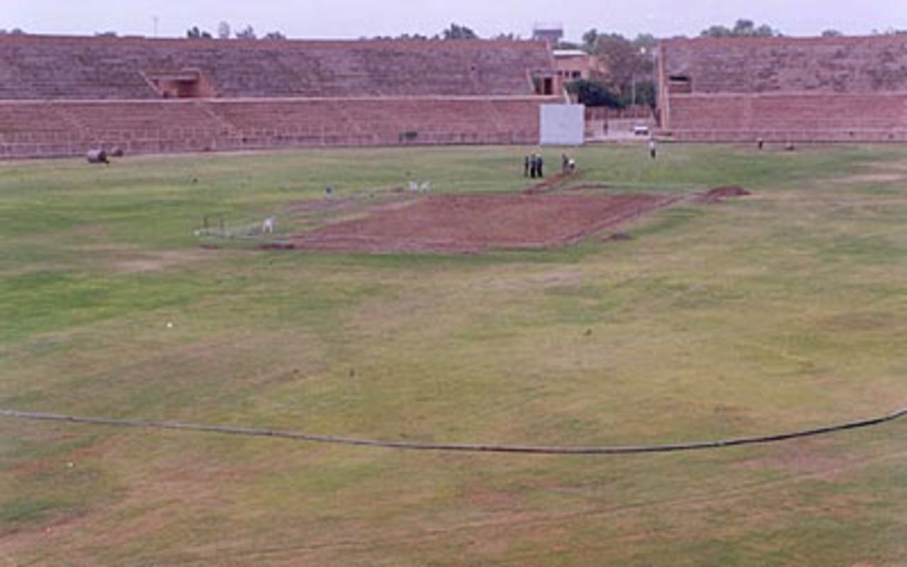 The Barkatullah stadium gearing up to host it's first ODI, Jodhpur