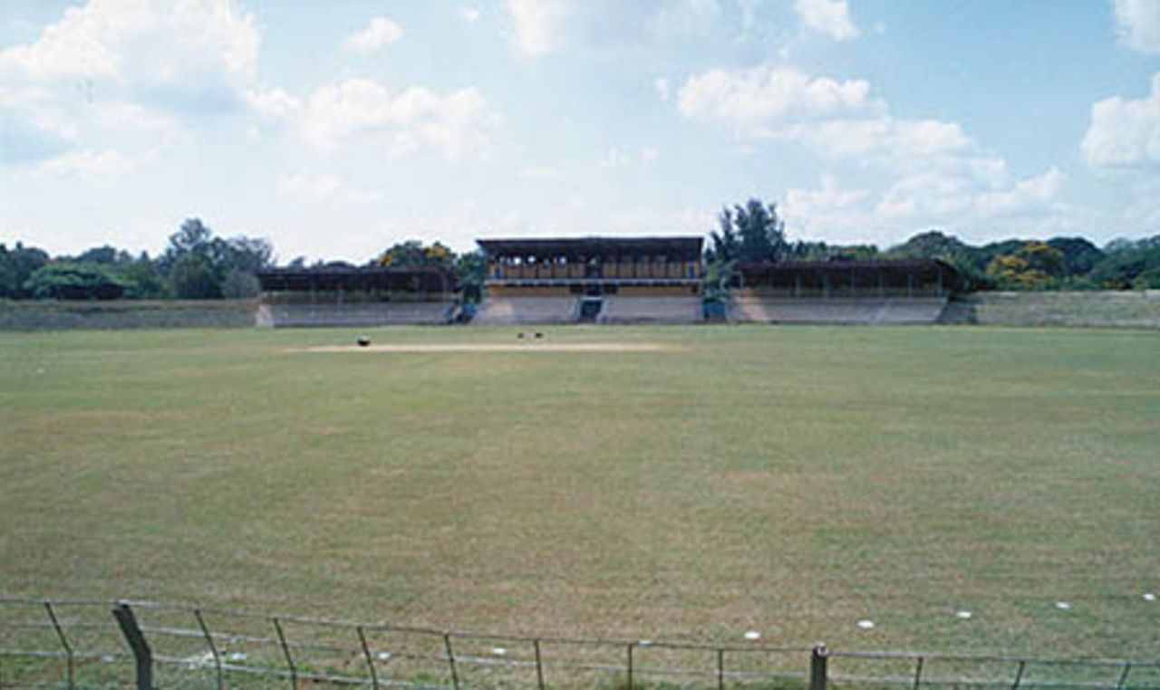 A ring side view of the Bhadravati Ground, New Town, Bhadravati