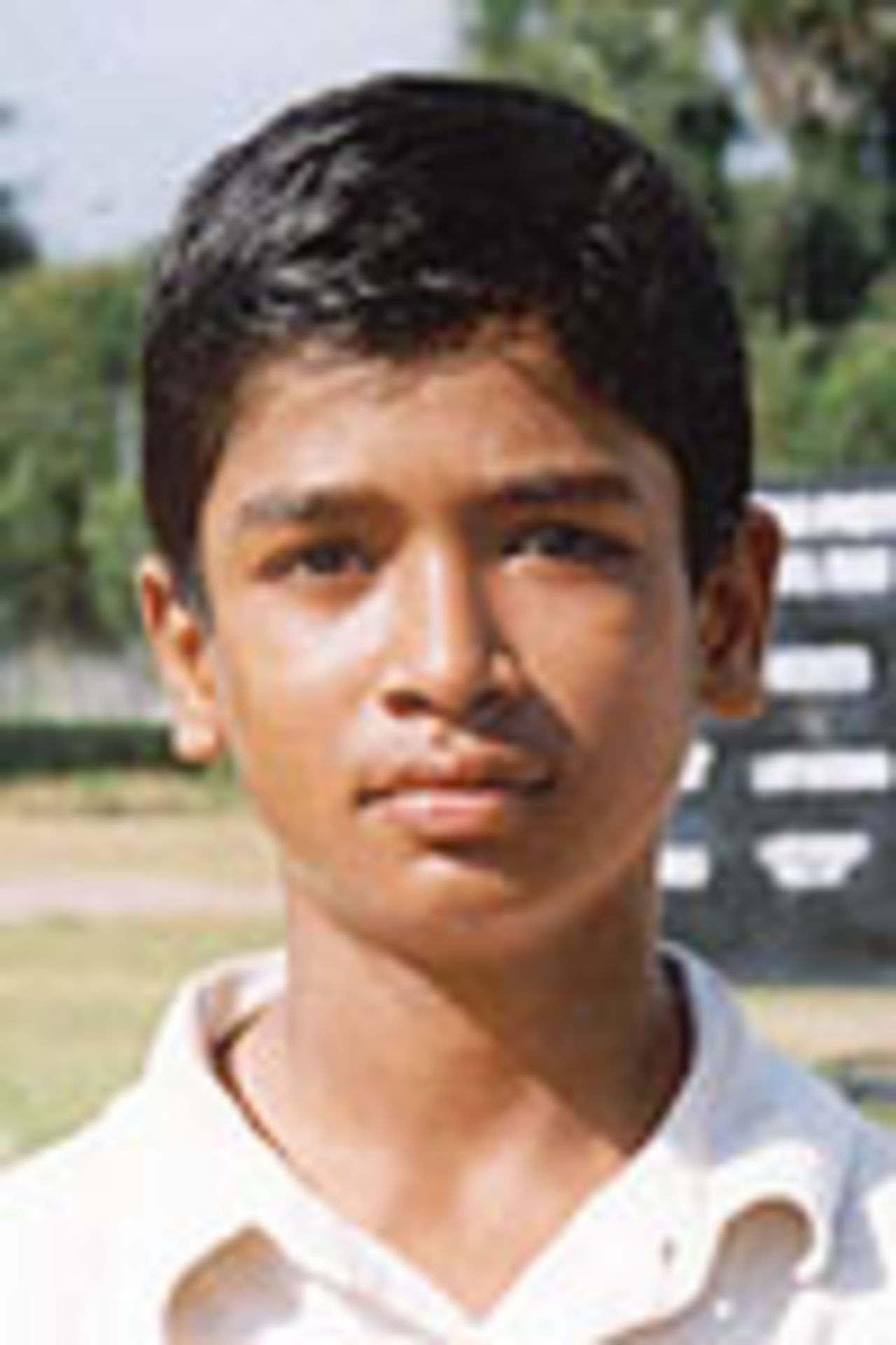 P Hariraj, Tamil Nadu Under-14, Portrait