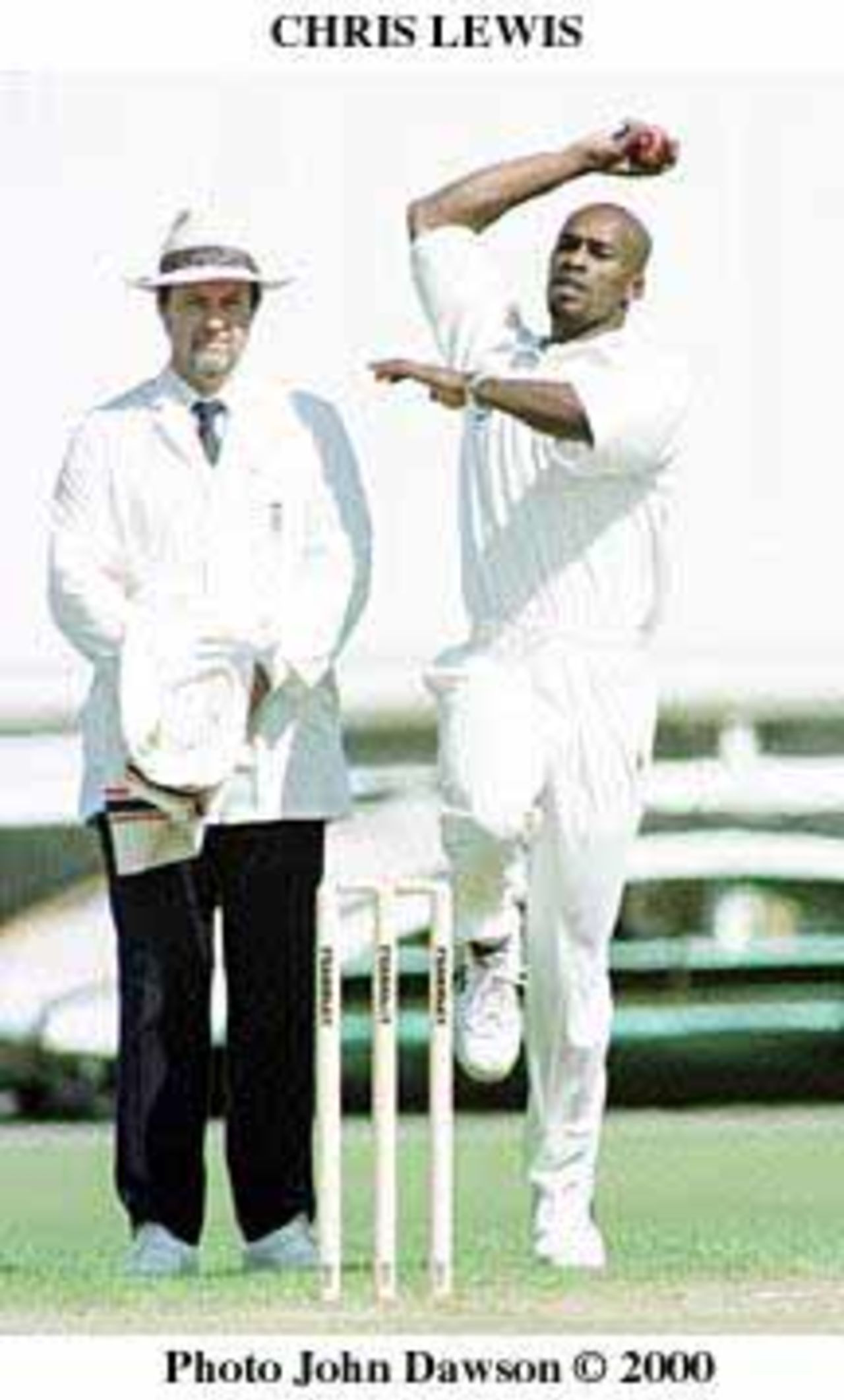 Lancs v Leics in the Benson and Hedges contest  23 April 2000 at Old Trafford