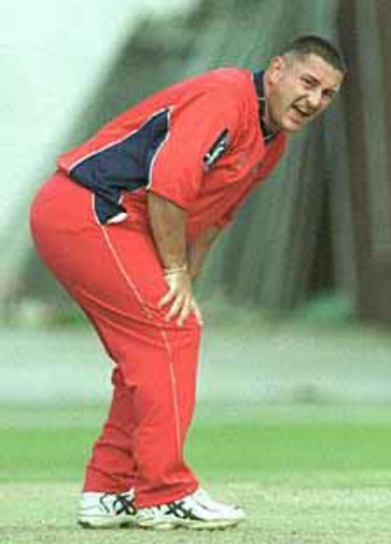 Lancs v Leics in the National League at Old Trafford, 7 May 2000
