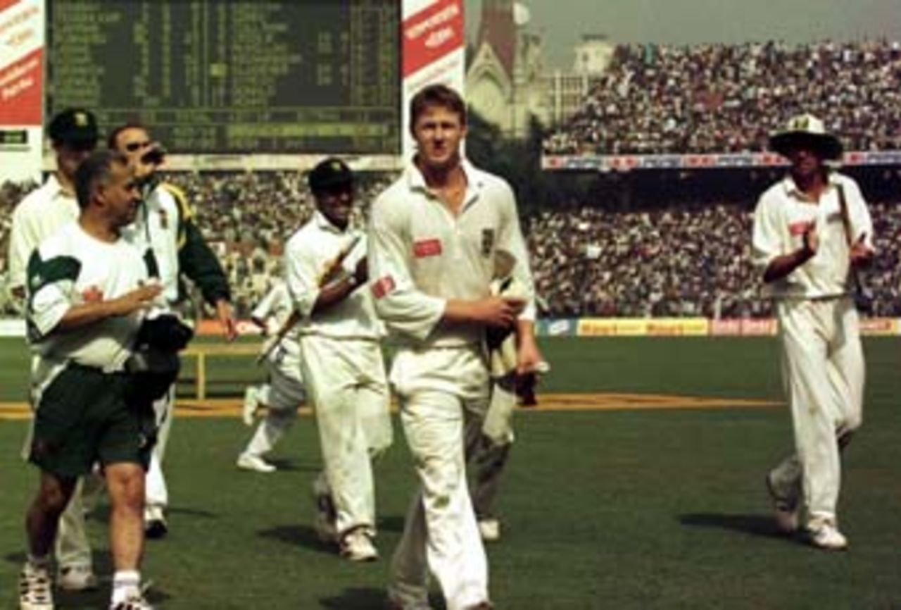 India v South Africa, 2nd Test match, Calcutta, 27 November - 1 December 1996