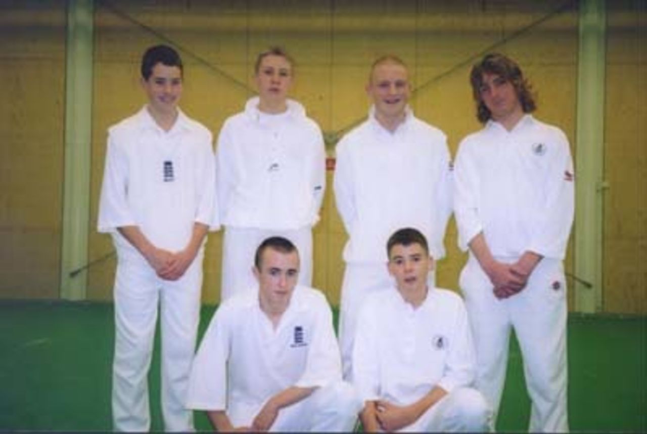 Basingstoke Under 16s at The Hampshire Rose Bowl Academy: <br>Back Row l/r Alex Hughes, David Williams, James Parfitt, Adam Davis<br>Front Row l/r Mitchell Stokes, Ashley Taylor