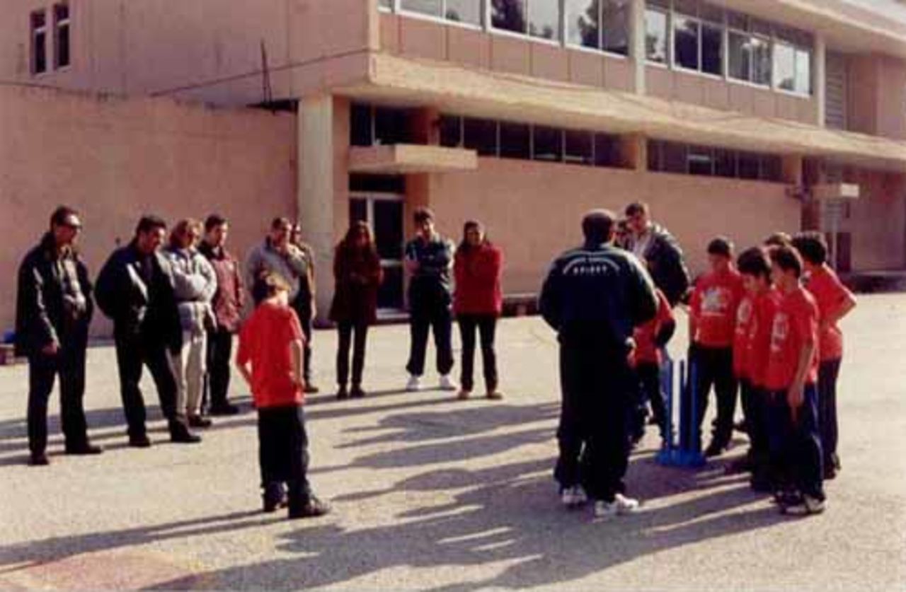 Cricket in Greek Primary Schools
