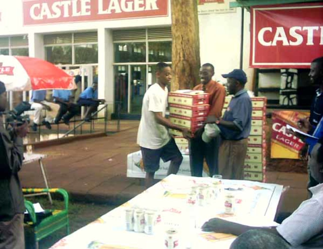 Castle Lager Cricket League in Uganda. 2002