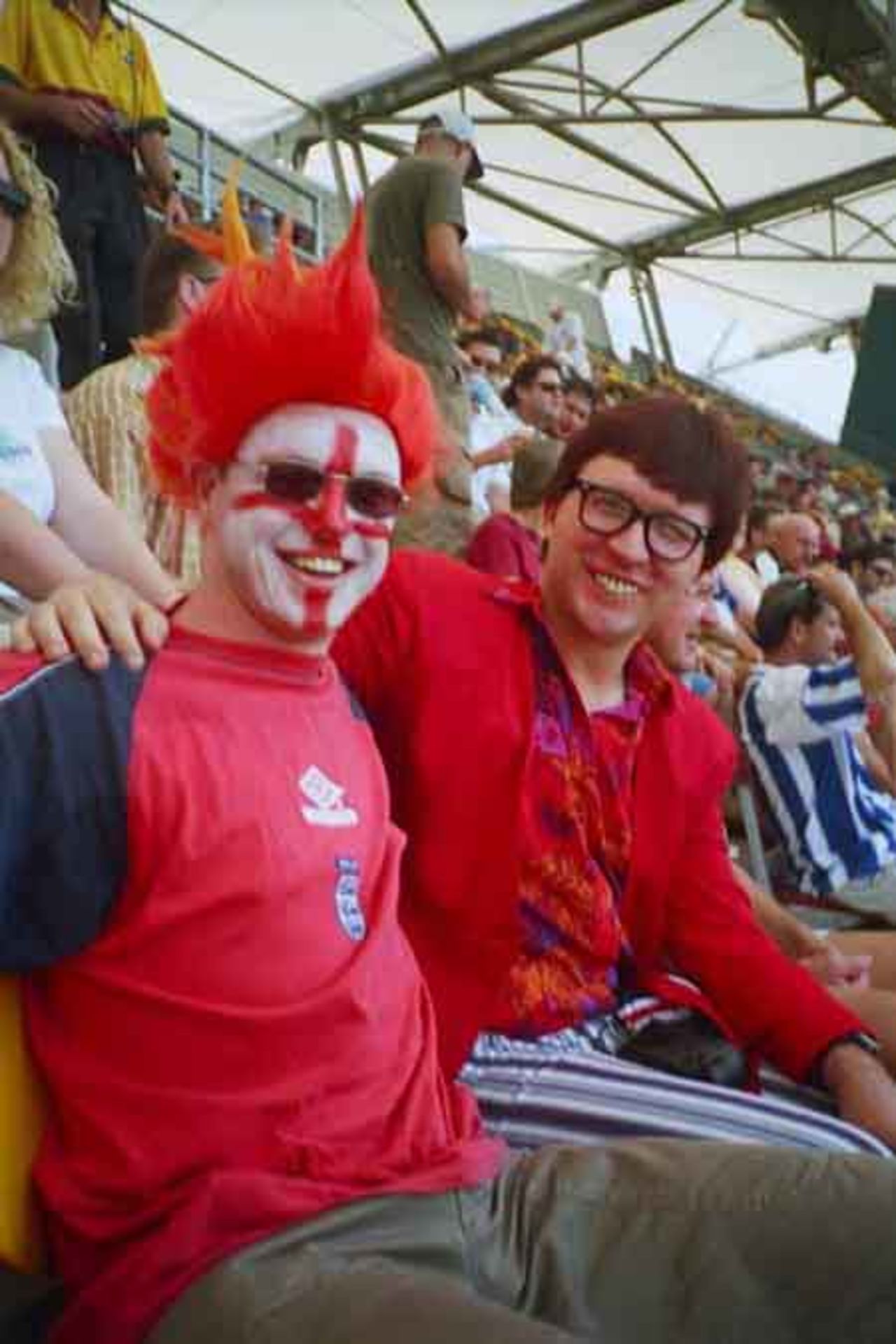 A great day had by all at the third day of the test at the Gabba.