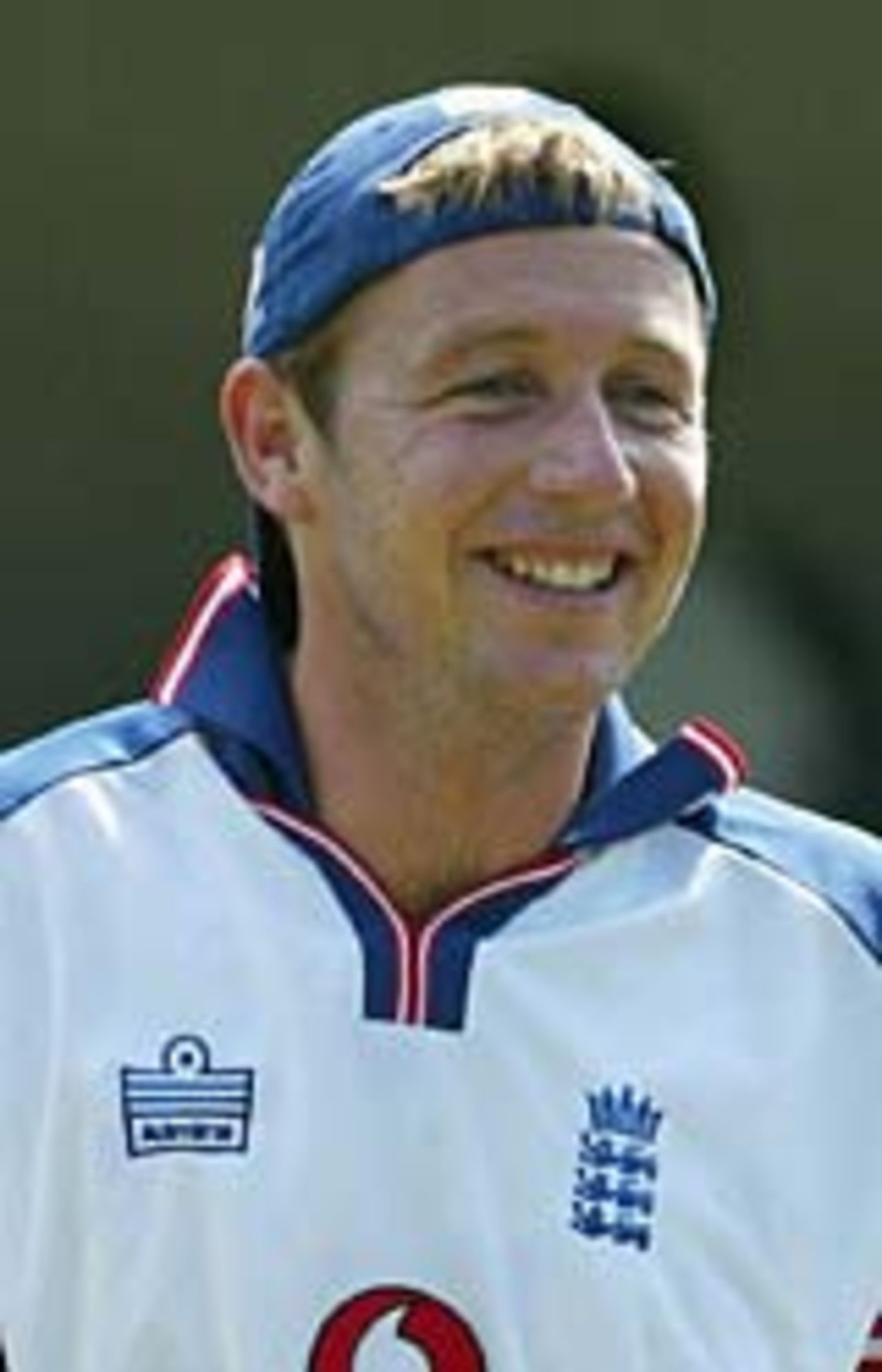 Robert Croft during England's tour of Sri Lanka, December 2003