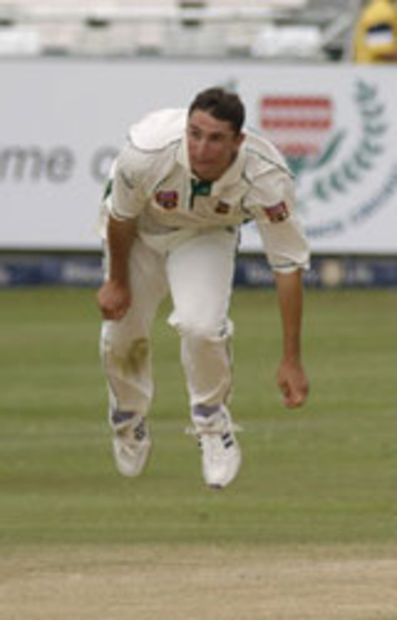 Andre Nel bowling, South Africa v West Indies, 3rd Test, Cape Town, January 6, 2003