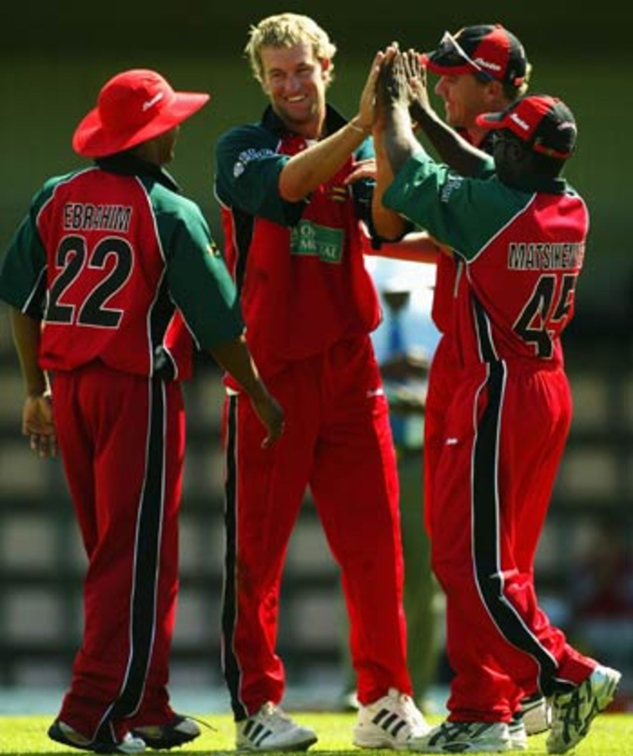 The wicket of Sachin Tendulkar gave Zimbabwe some relief, India v Zimbabwe, VB Series, 3rd ODI, Hobart, January 14, 2003