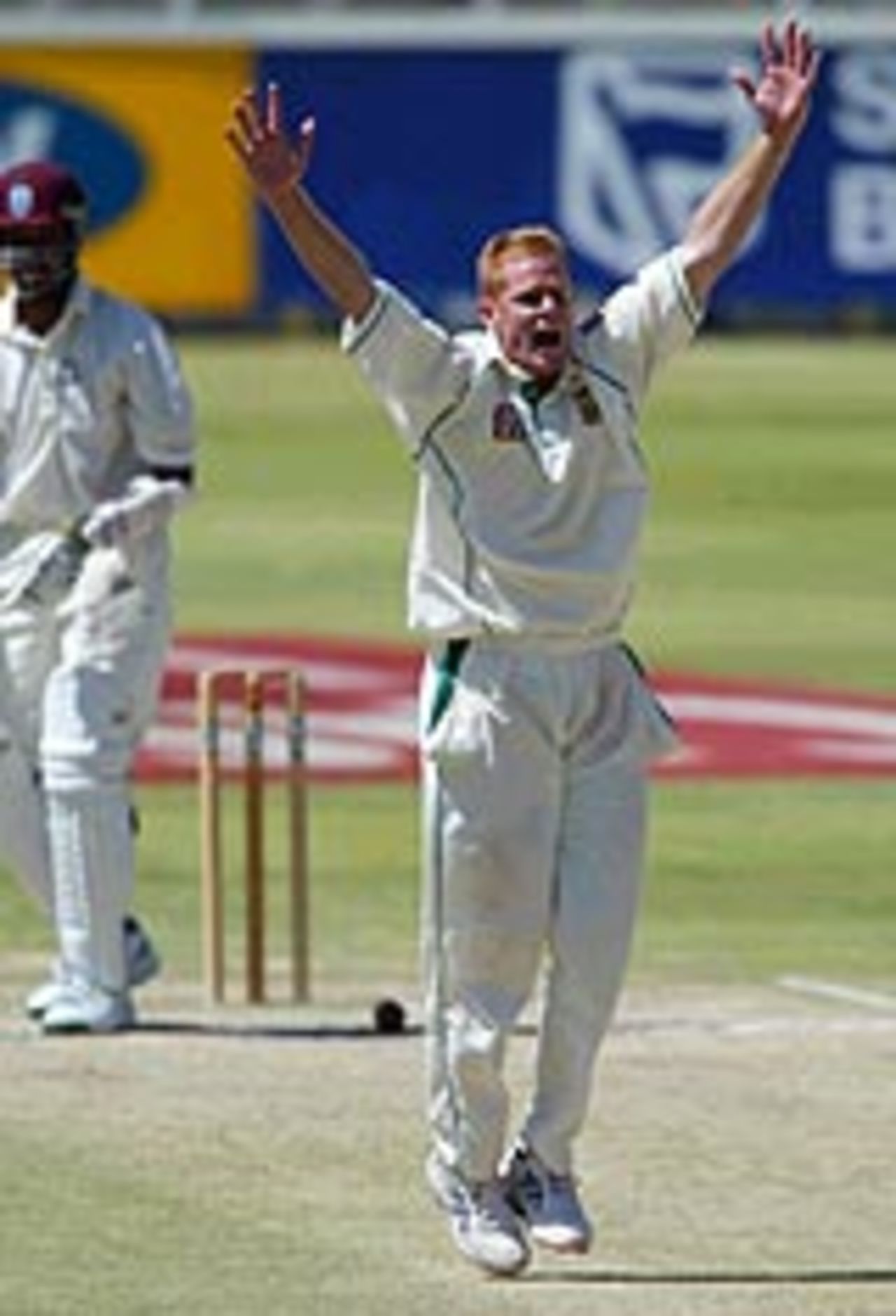 Shaun Pollock: on the brink of a South African record, South Africa v West Indies, Cape Town, January 4, 2004