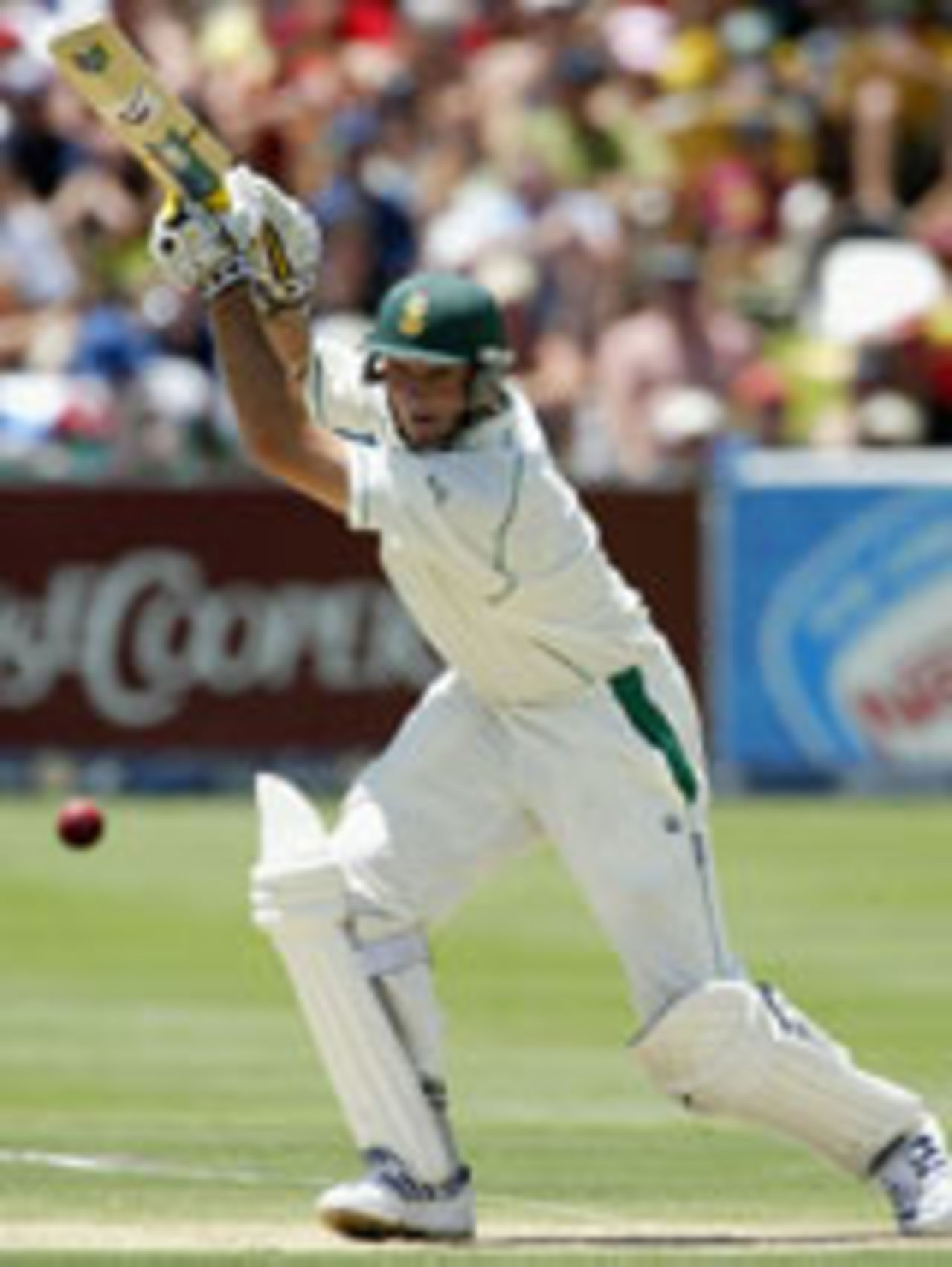Graeme Smith batting, South Africa v West Indies, 3rd Test, Cape Town, January 2, 2004
