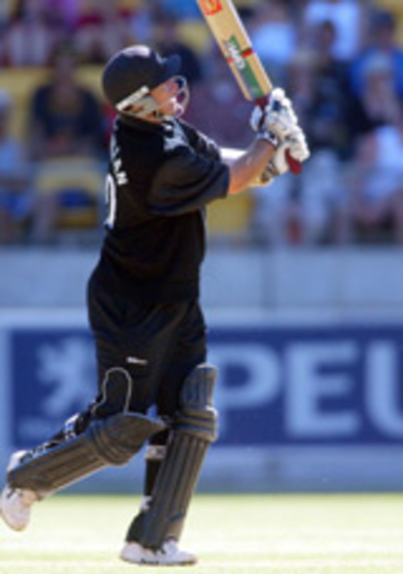 Craig McMillan hits a six, New Zealand v Pakistan, 5th ODI, Wellington, January 17, 2004