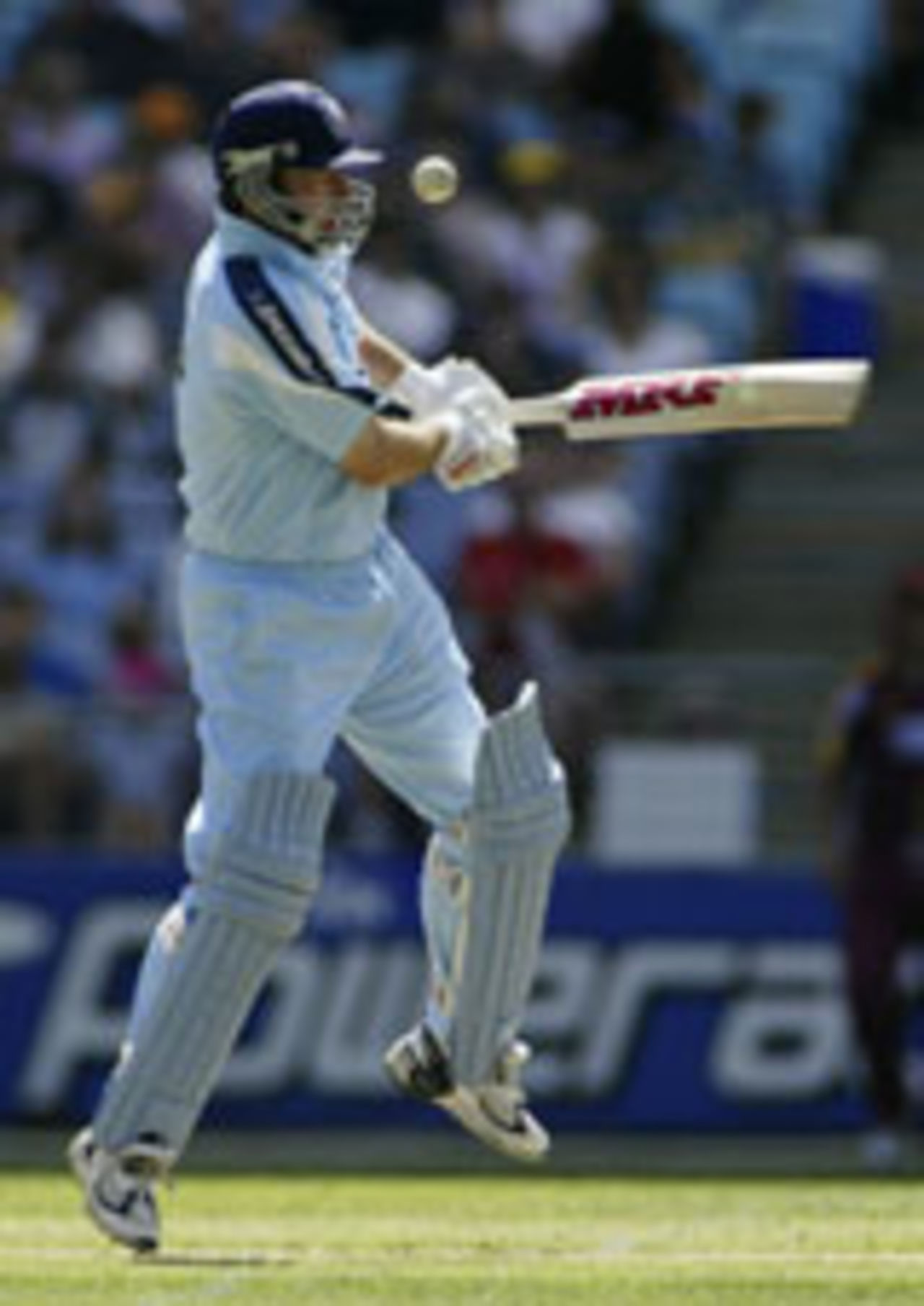 Steve Waugh batting, NSW v Queensland, ING Cup, Telstra Stadium, January 17, 2004