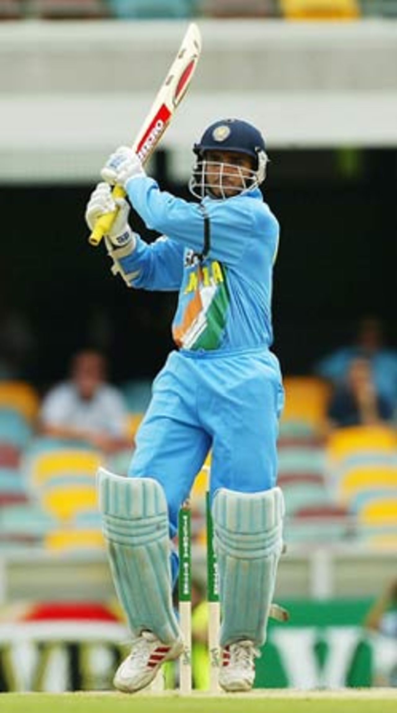 Sourav Ganguly got India off to a start, India v Zimbabwe, VB Series, Brisbane, 6th ODI, January 20, 2004