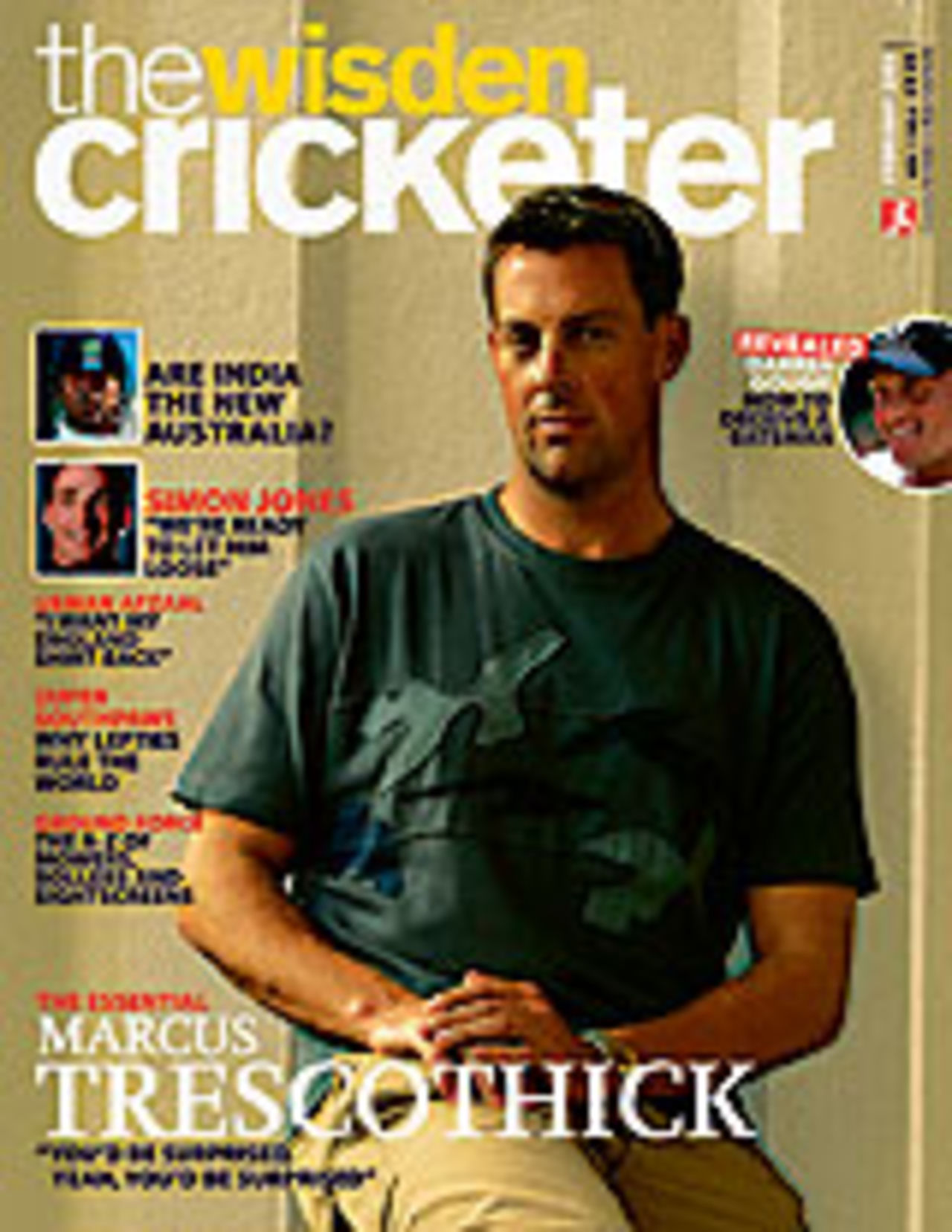 The Wisden Cricketer cover - February 2004