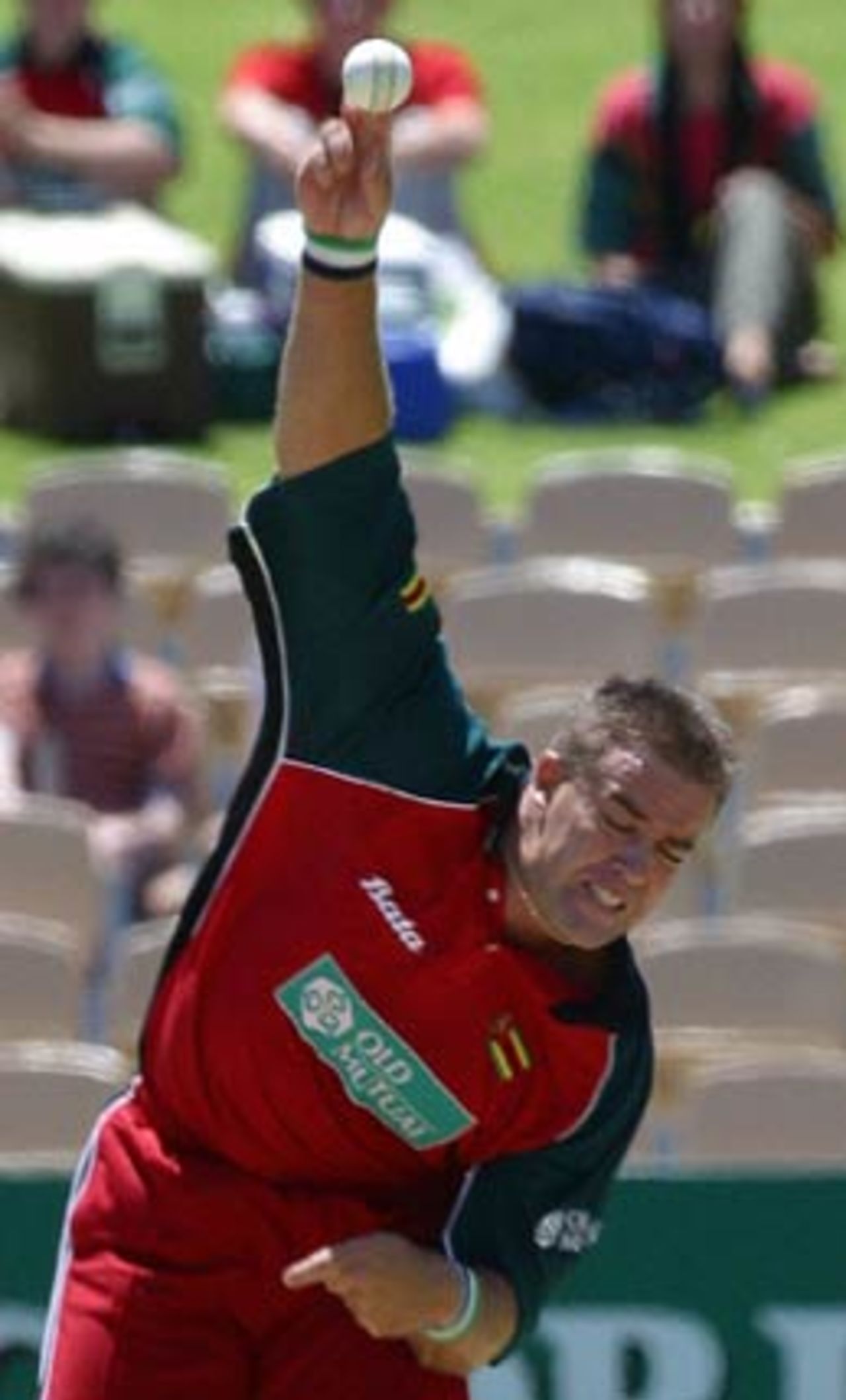 Heath Streak was on the ball from the word go, India v Zimbabwe, VB Series, 8th ODI, Adelaide, January 24, 2004