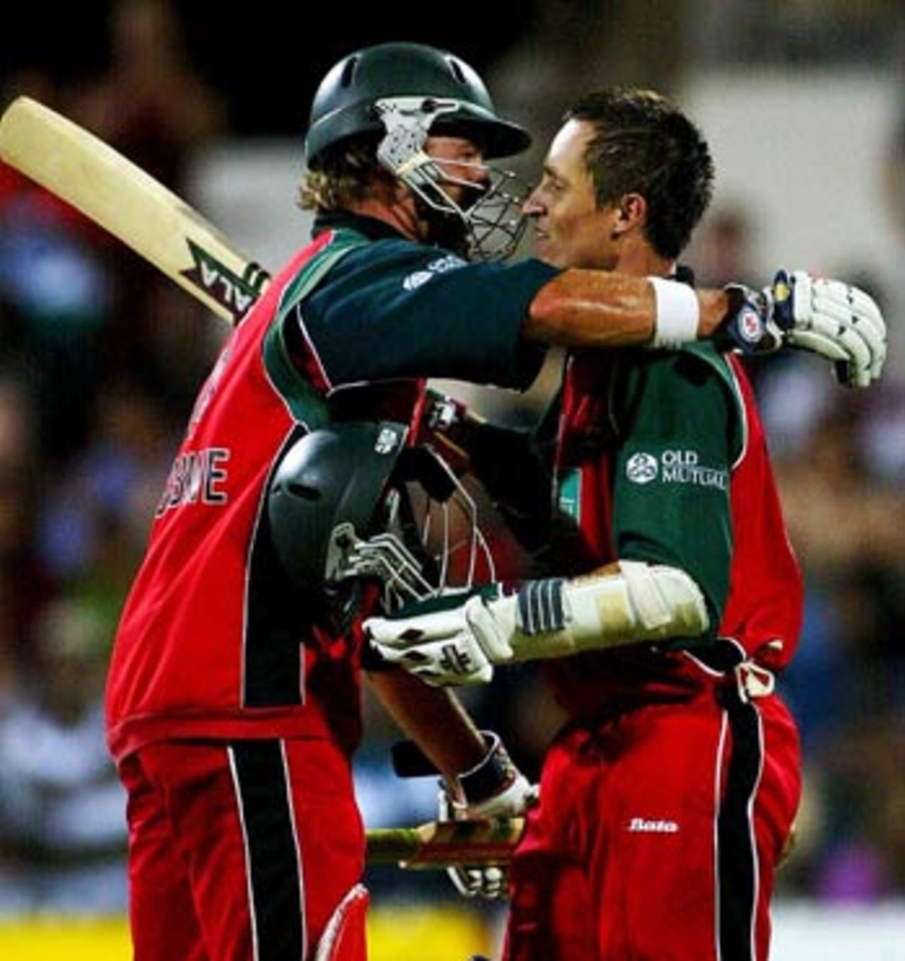 Sean Ervine and Stuart Carlisle had piled on a record 202 runs, India v Zimbabwe, VB Series, 8th ODI, Adelaide, January 24, 2004
