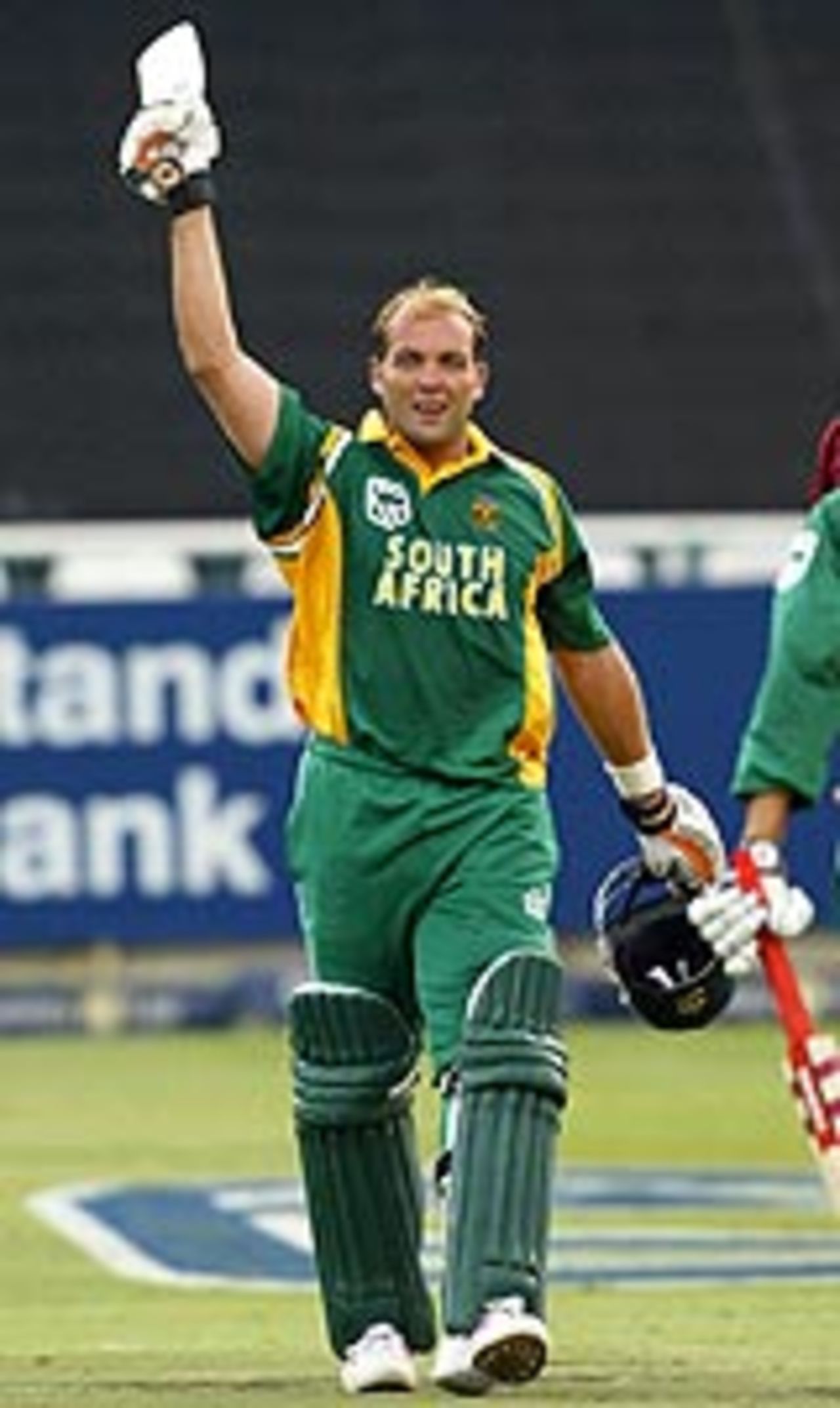 Jacques Kallis: fifth century in five matches, South Africa v West Indies, 1st ODI, Cape Town, January 25, 2004