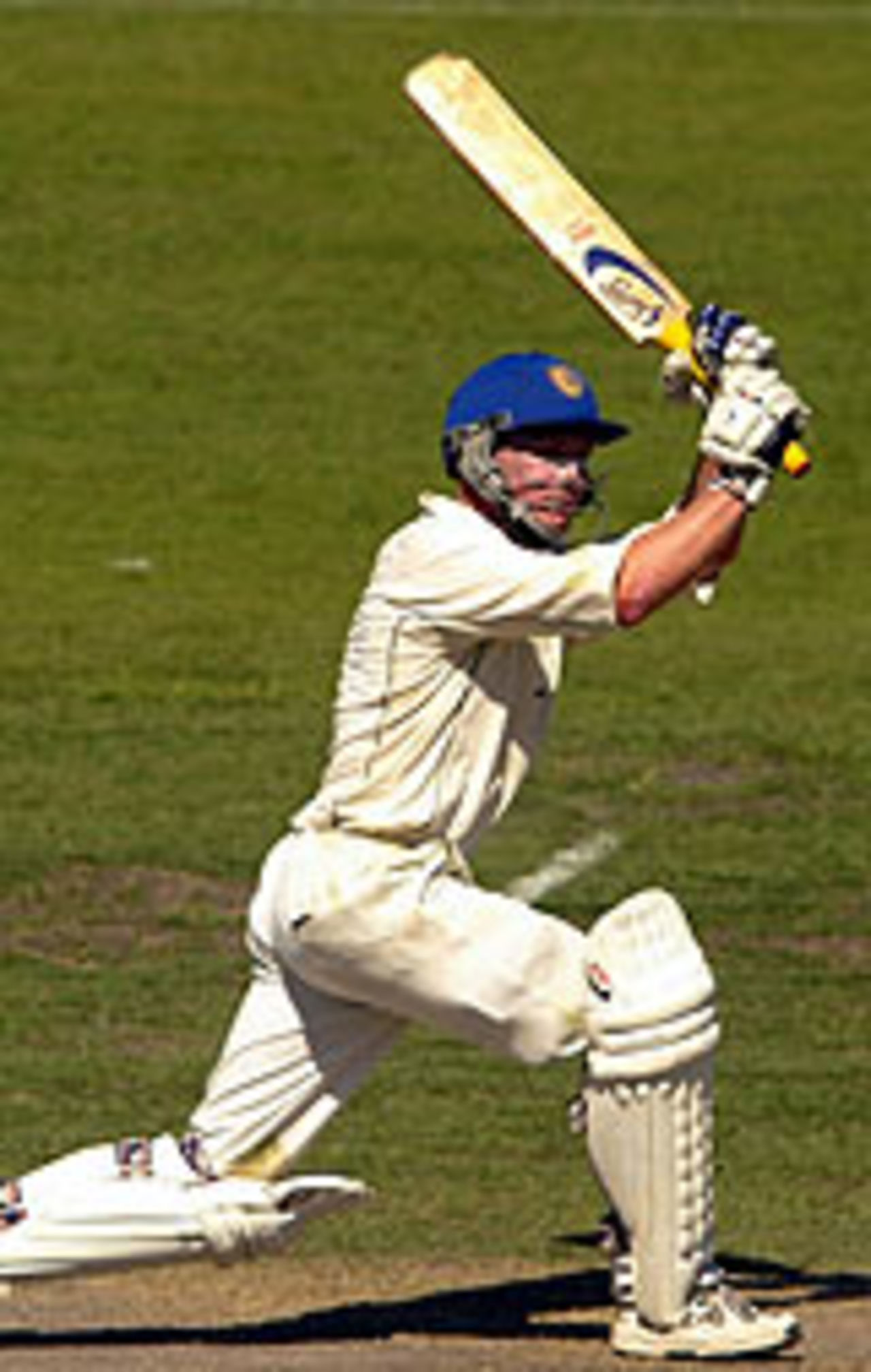 Cade Brown in action against the Indians, Australian PM's XI v Indians, January 28, 2004