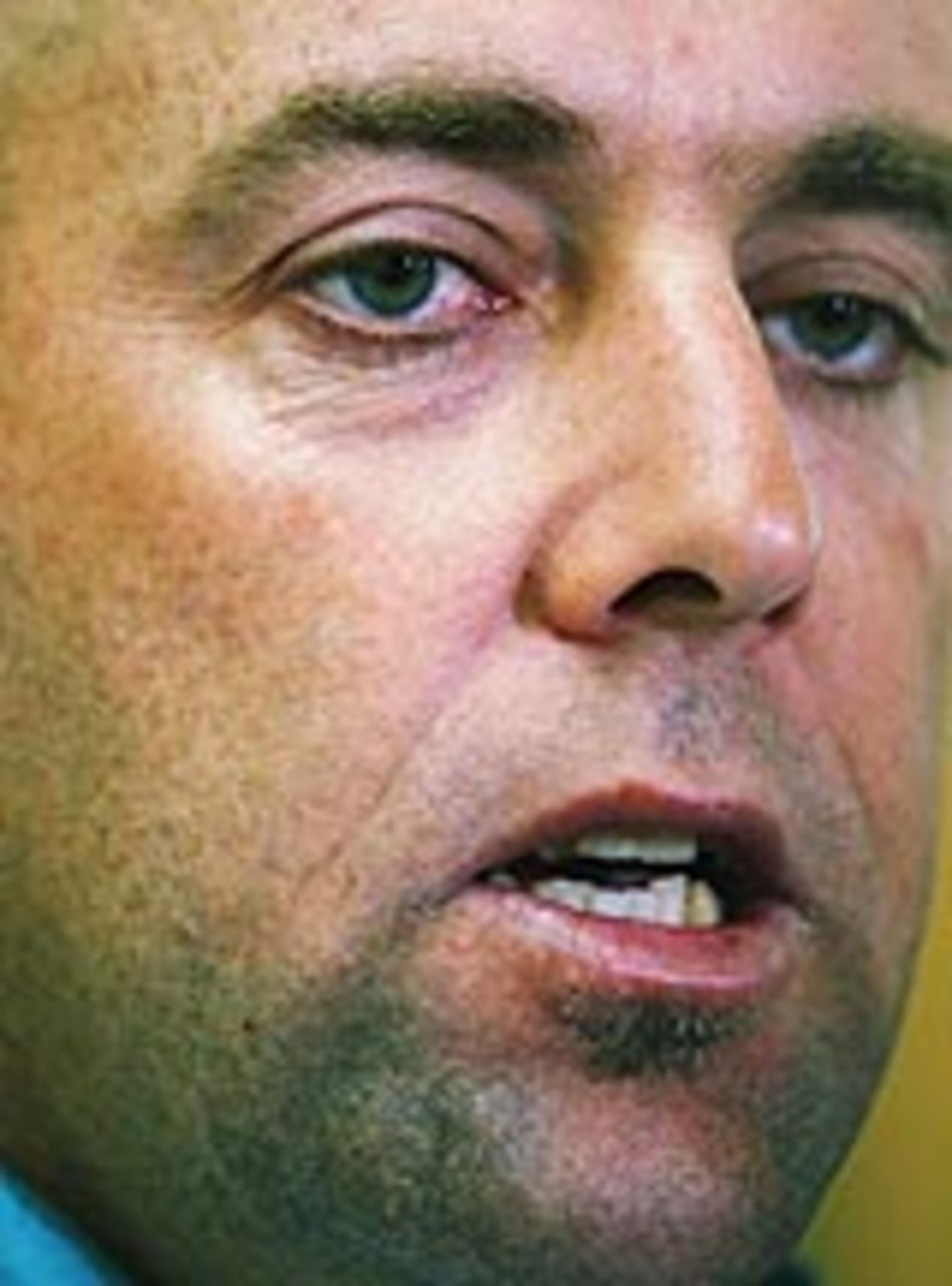 Darren Lehmann headshot, October 2003