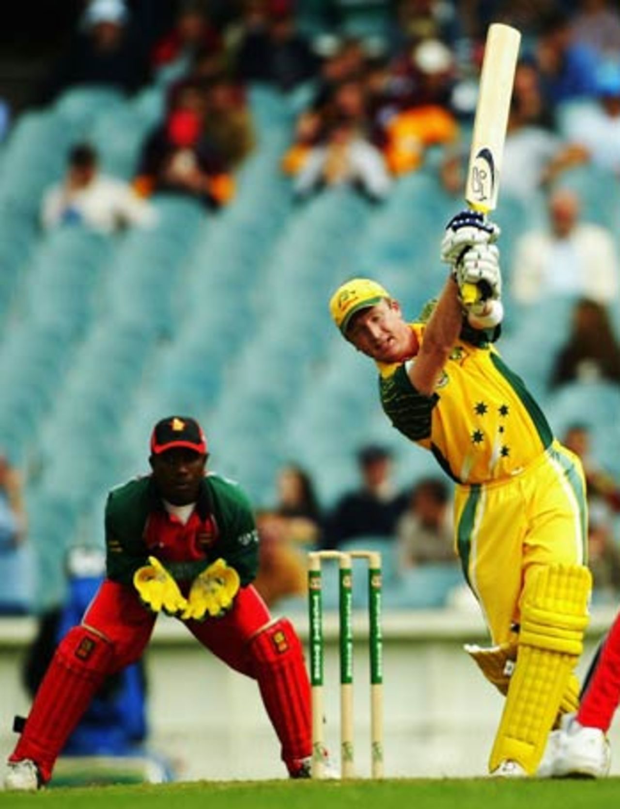 Brad Haddin lofted the ball effortlessly, 10th ODI, VB Series, Melbourne, January 29, 2004