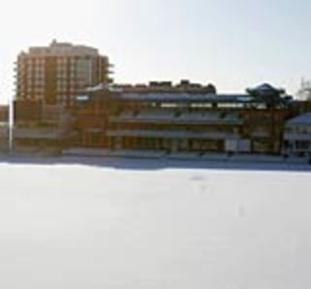 Lord's after winter snowfall, January 30, 2004