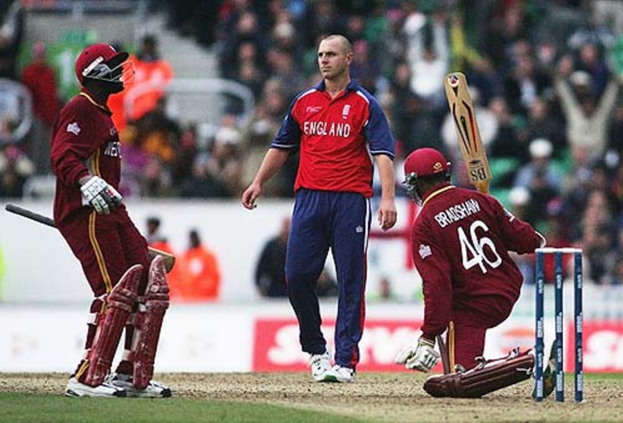 September 25: Ian Bradshaw's final act in Mission Impossible as West Indies clinched the Champions Trophy