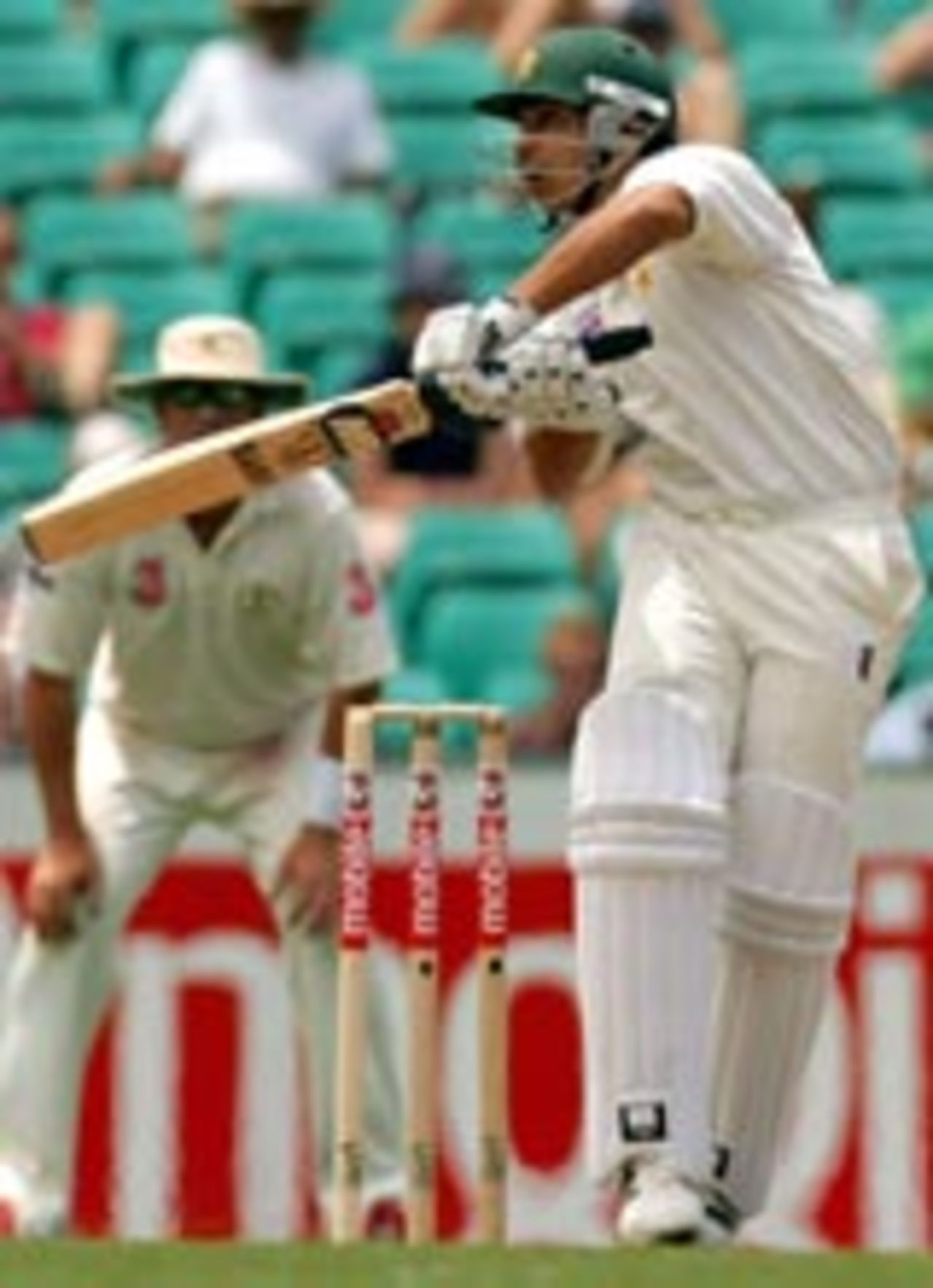 Salman Butt plays the hook en route to his 108, Australia v Pakistan, 3rd Test, Sydney, January 2, 2005