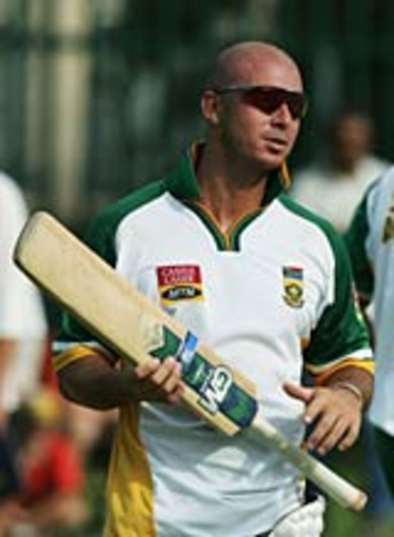 Herschelle Gibbs looking relaxed at the Wanderers, Johannesburg, January 11, 2005
