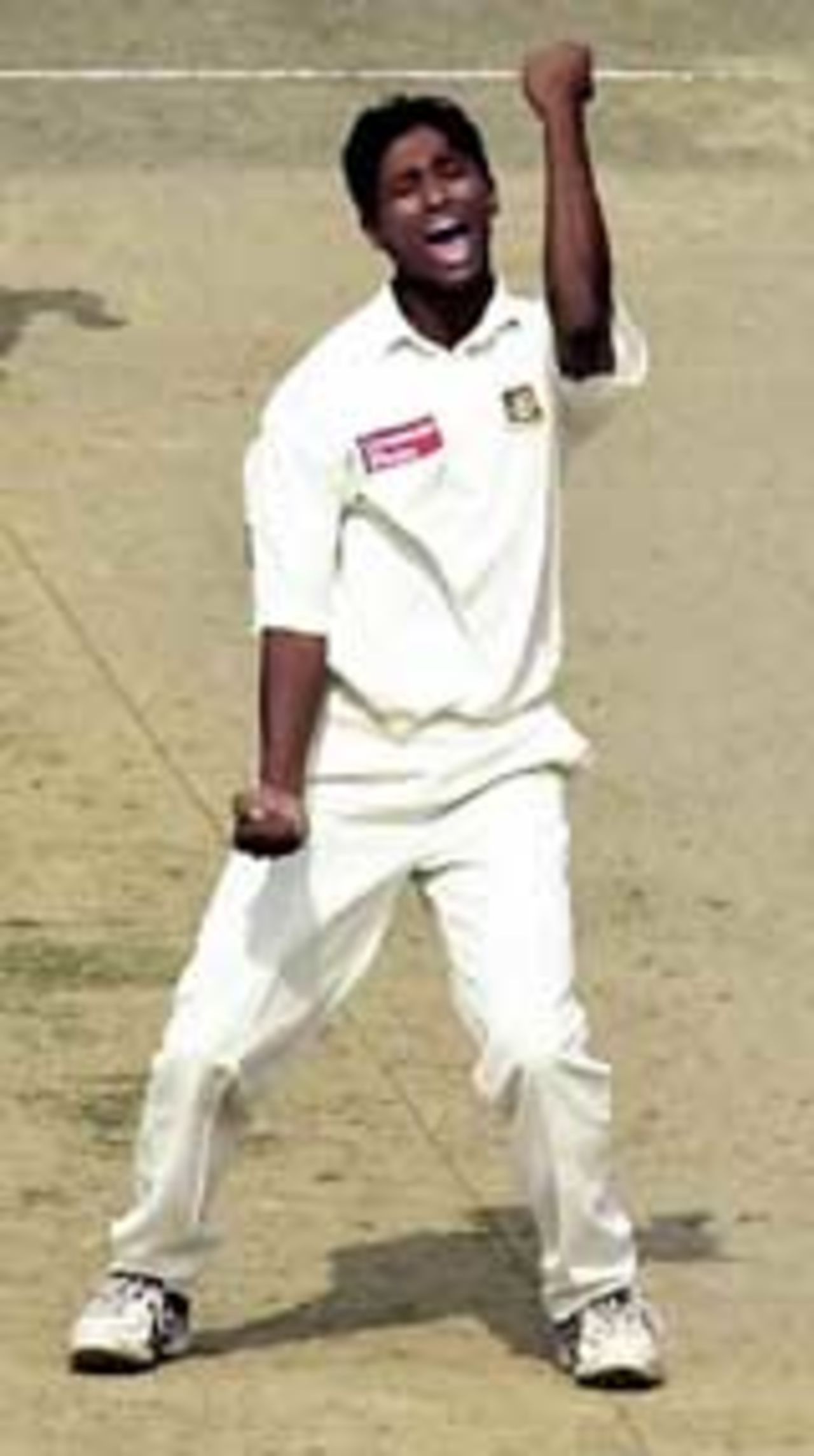 Enamul Haq Jr was the hero once, Bangladesh v Zimbabwe, 2nd Test, Dhaka, 1st day, January 14, 2004
