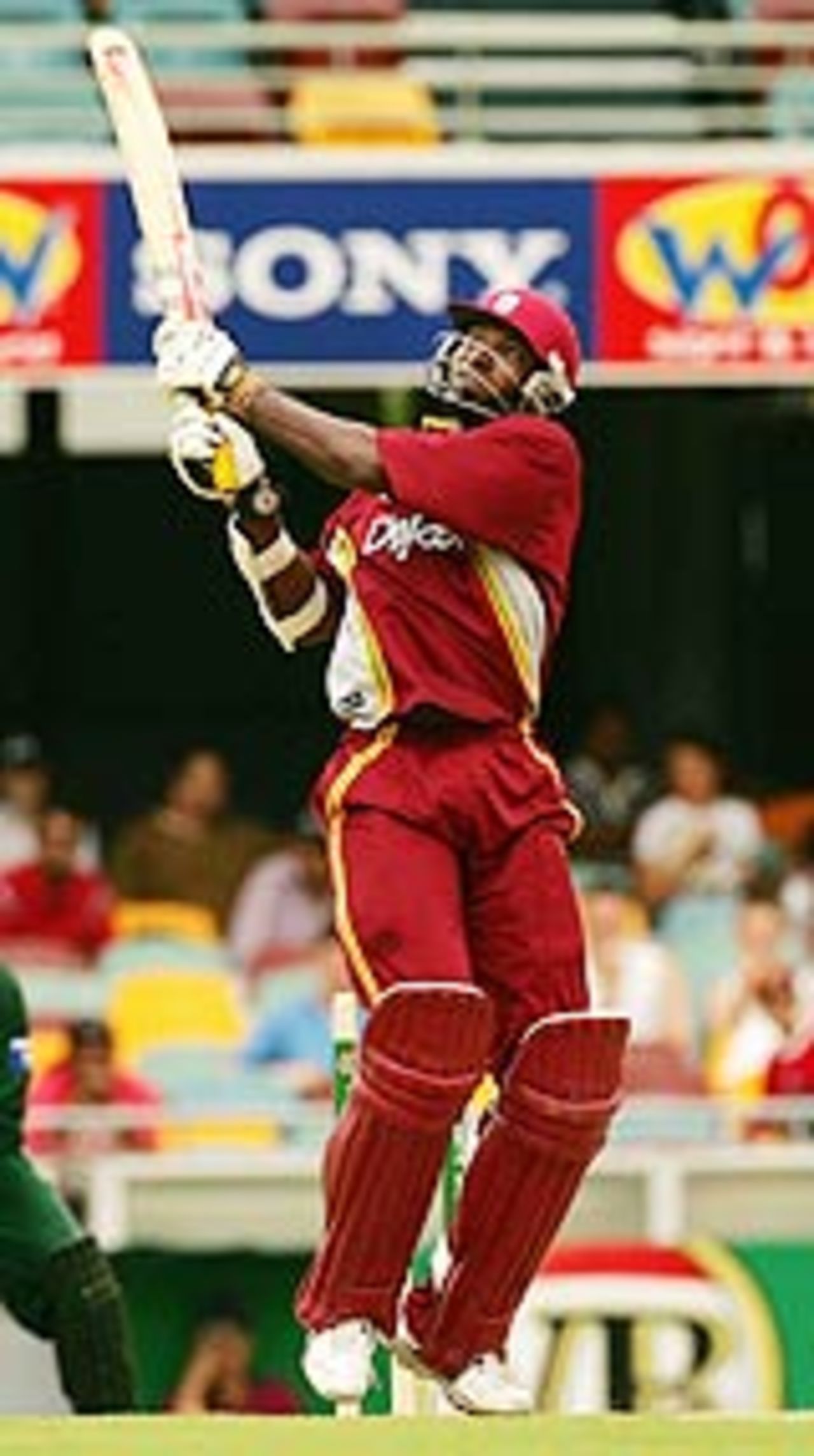 Chris Gayle on the rampage, Pakistan v West Indies, VB Series, Brisbane, January 19, 2005
