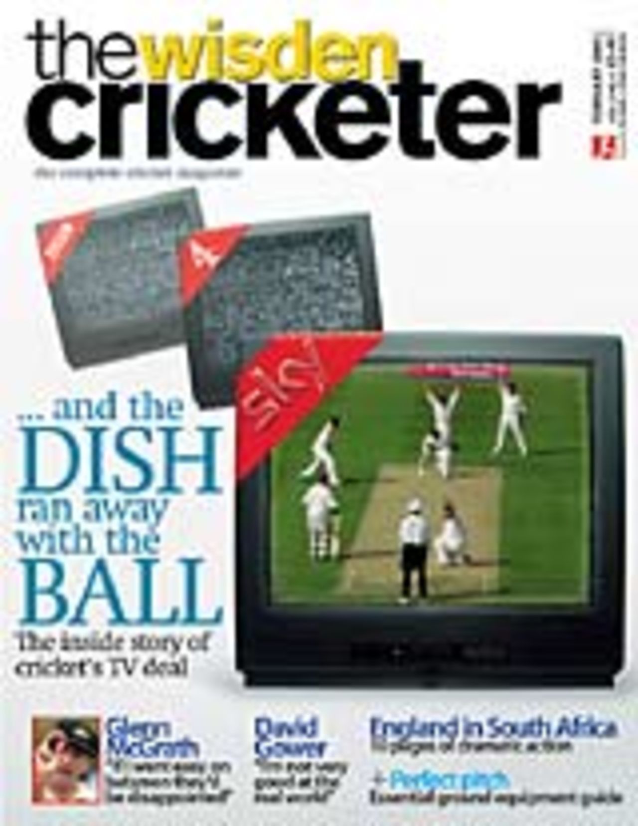 February 2005 cover of The Wisden Cricketer