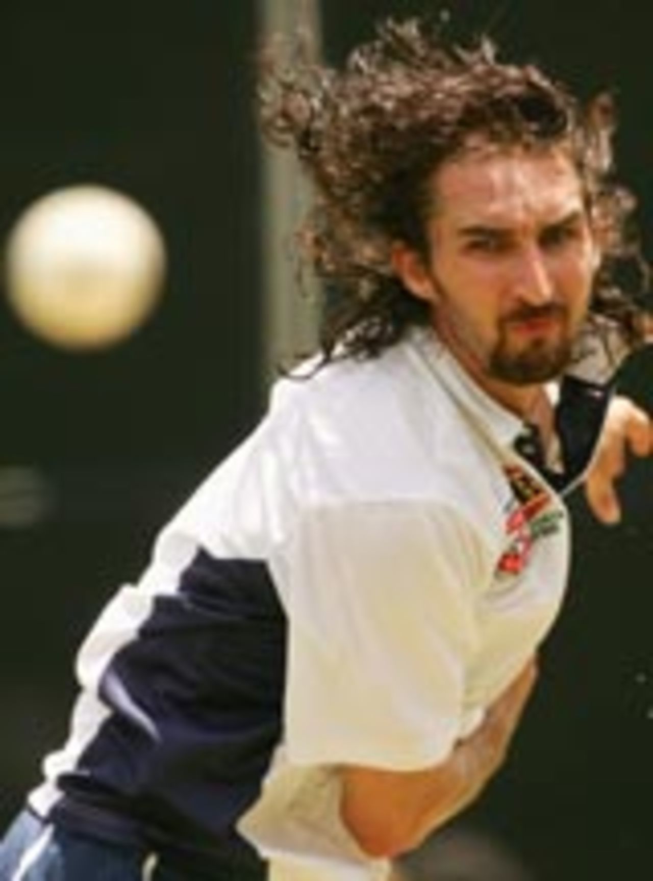 Jason Gillespie in the nets, Brisbane, January 20, 2005