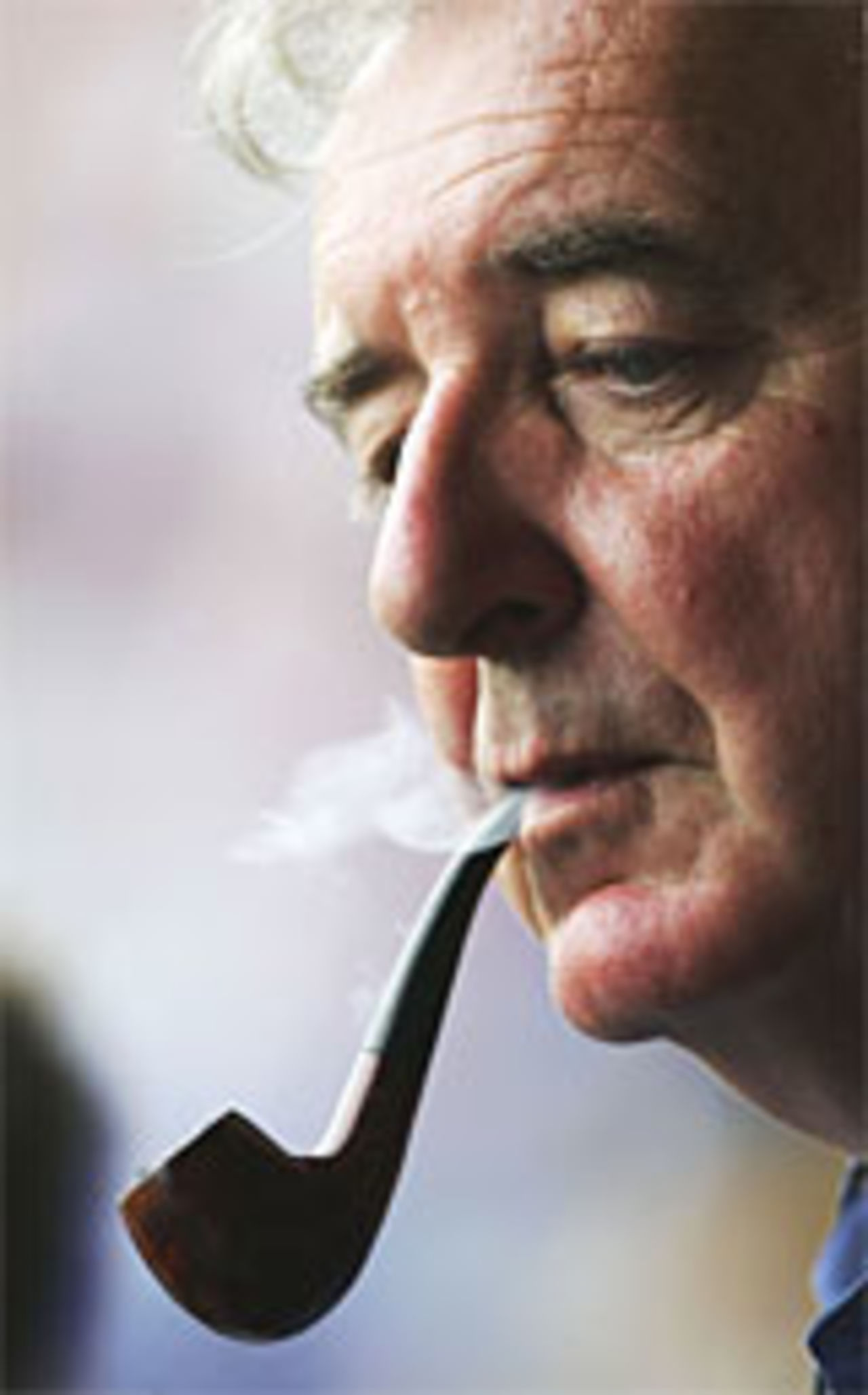 Peter Baxter at the 5th Test, South Africa v England, Centurion, January 21, 2005
