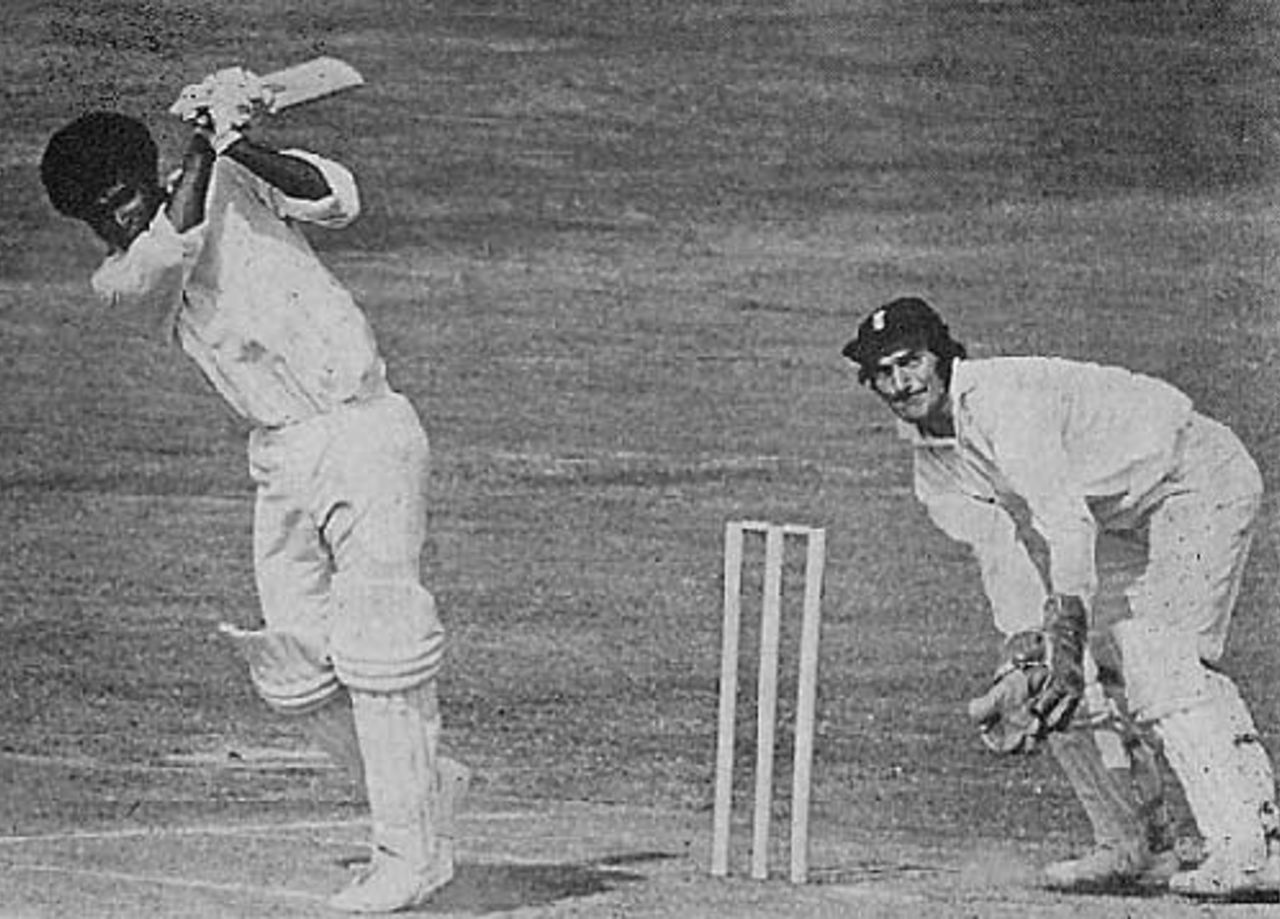 Bernard Julien on his way to a hundred at Lord's, England v West Indies, 3rd Test, Lord's August 1973