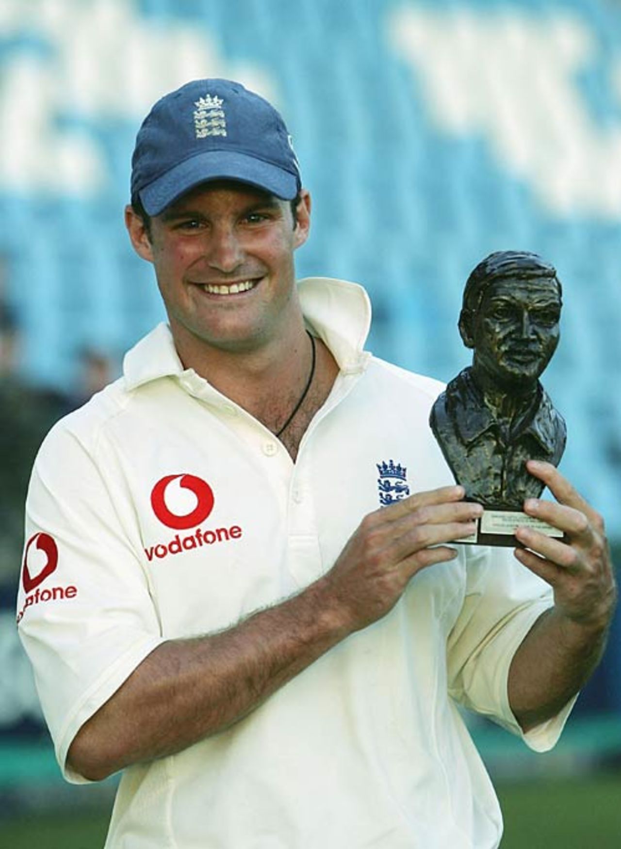 Andrew Strauss - Man of the Series, South Africa v England, 5th Test, Centurion January 26, 2005