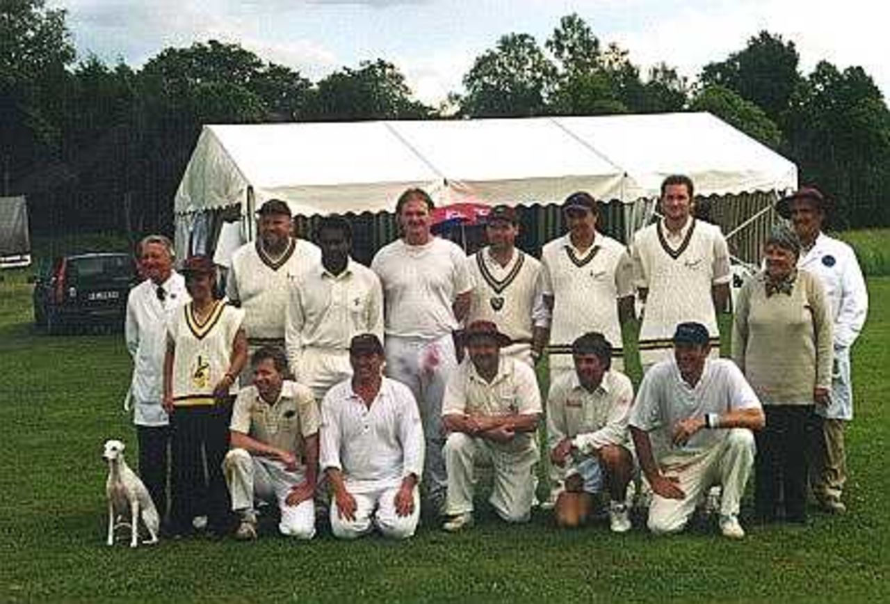 Guttsta Wicked CC of Kolsva 1,5 to 2 hours west of Stockholm after a game with Saumur Strays of France in June-98