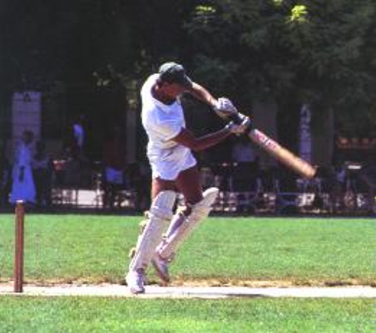 Cricket on the Corfu Ground in Greece