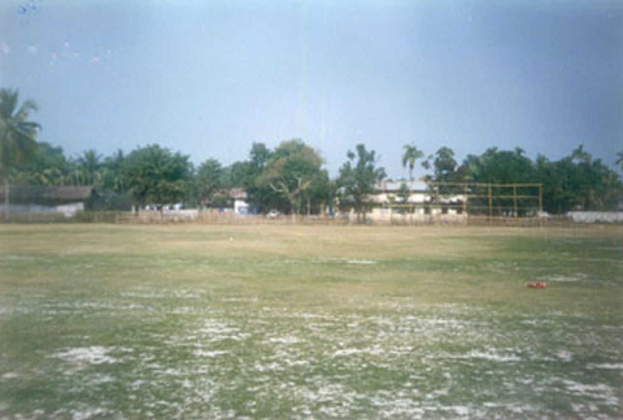 A view from the boundary end at Mangaldoi Sports Association Ground