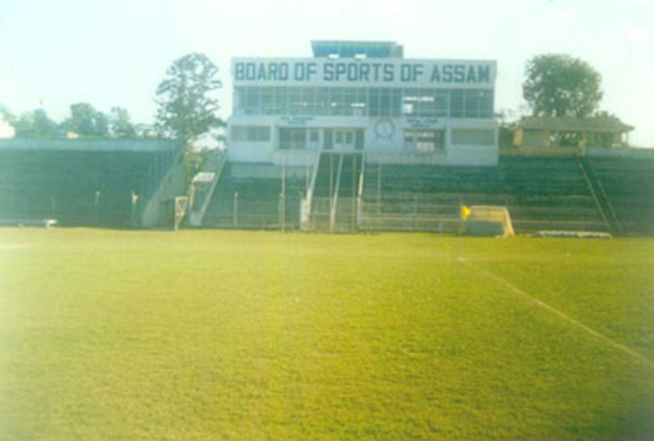 View of the Pavilion at Nehru Stadium