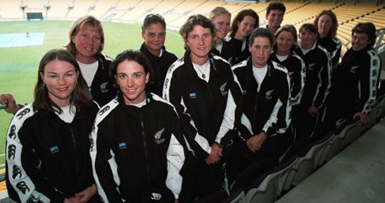 at the WestpacTrust stadium for the launch of the CricInfo Women's World Cup, which will take place in Christchurch in November and December this year.