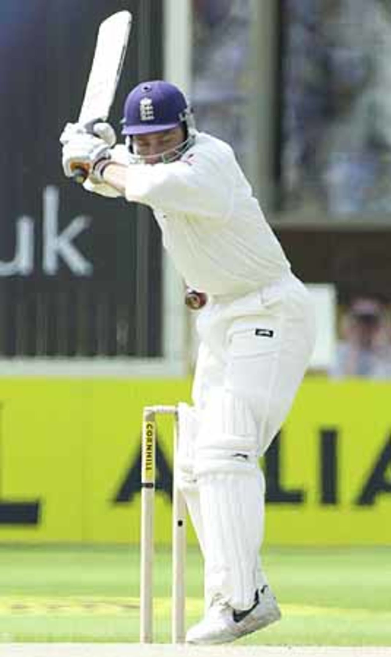 Pictured in the 2000 Test Series v England, 1st Test at Birmingham