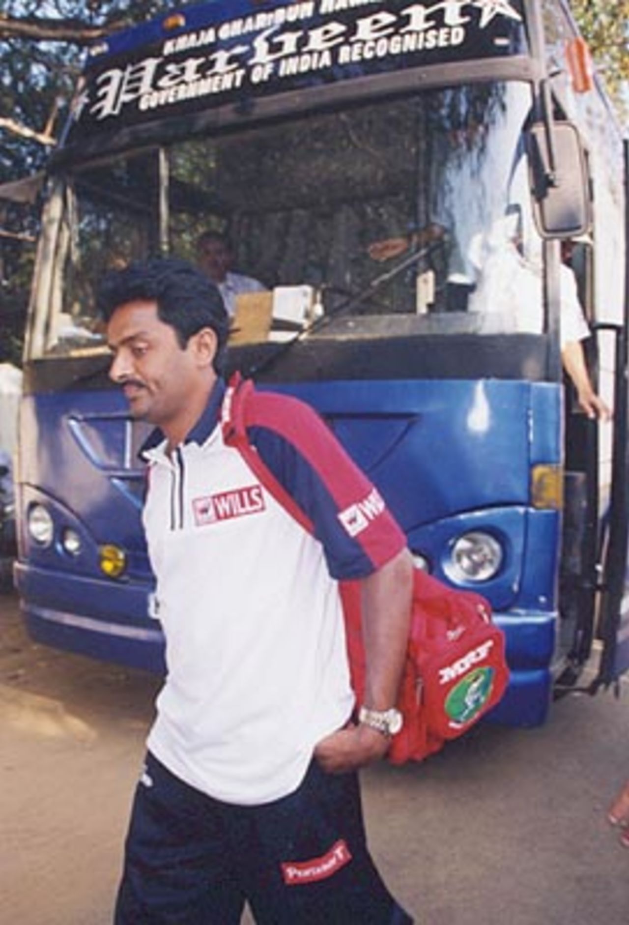 10 Feb 2001: Australia in India Feb-Mar 2001, Conditioning Camp at the IIT Chemplast Ground, Chennai