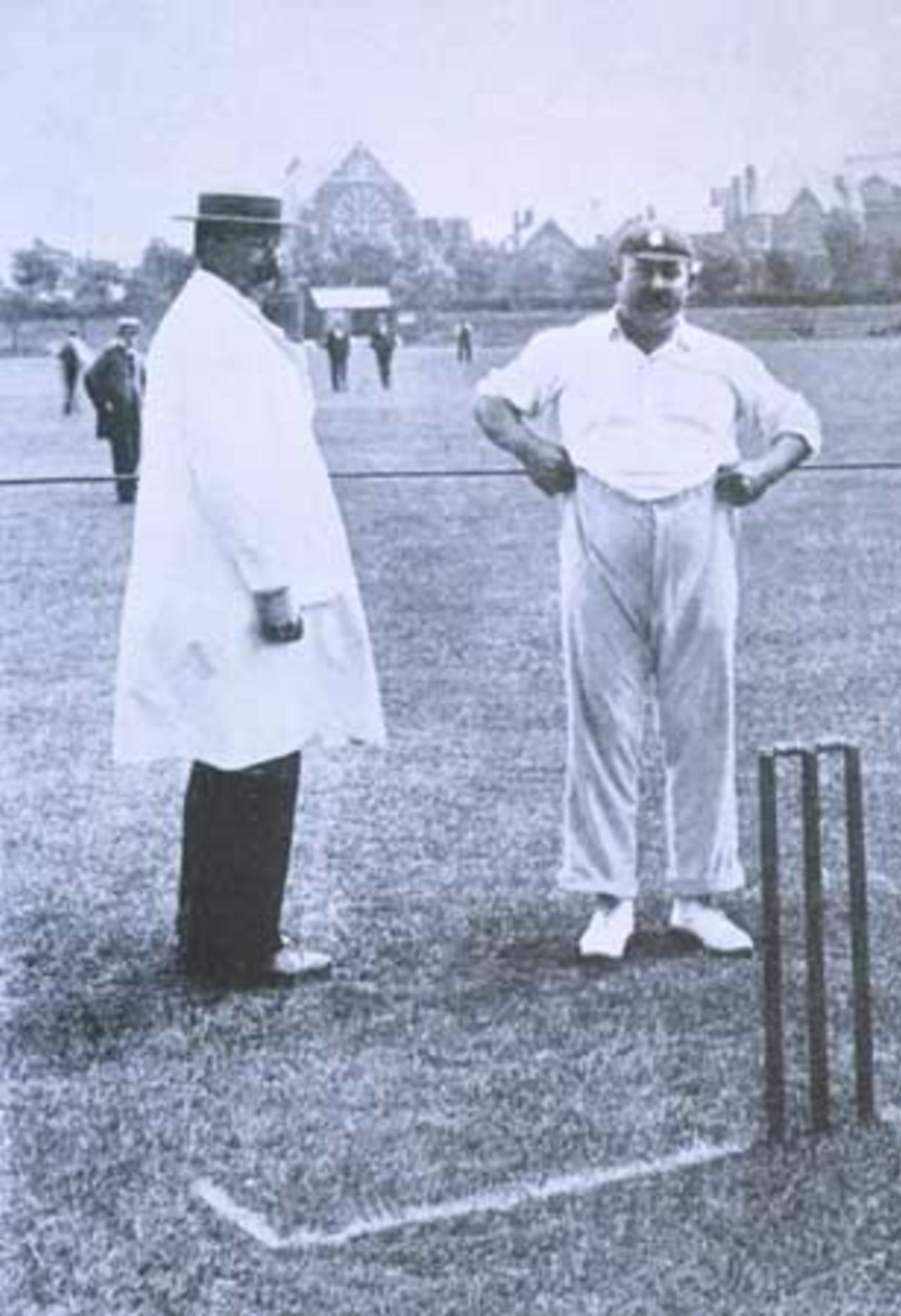 Famous archive Photo of Harry Baldwin prolific Hampshire bowler from the early era ...