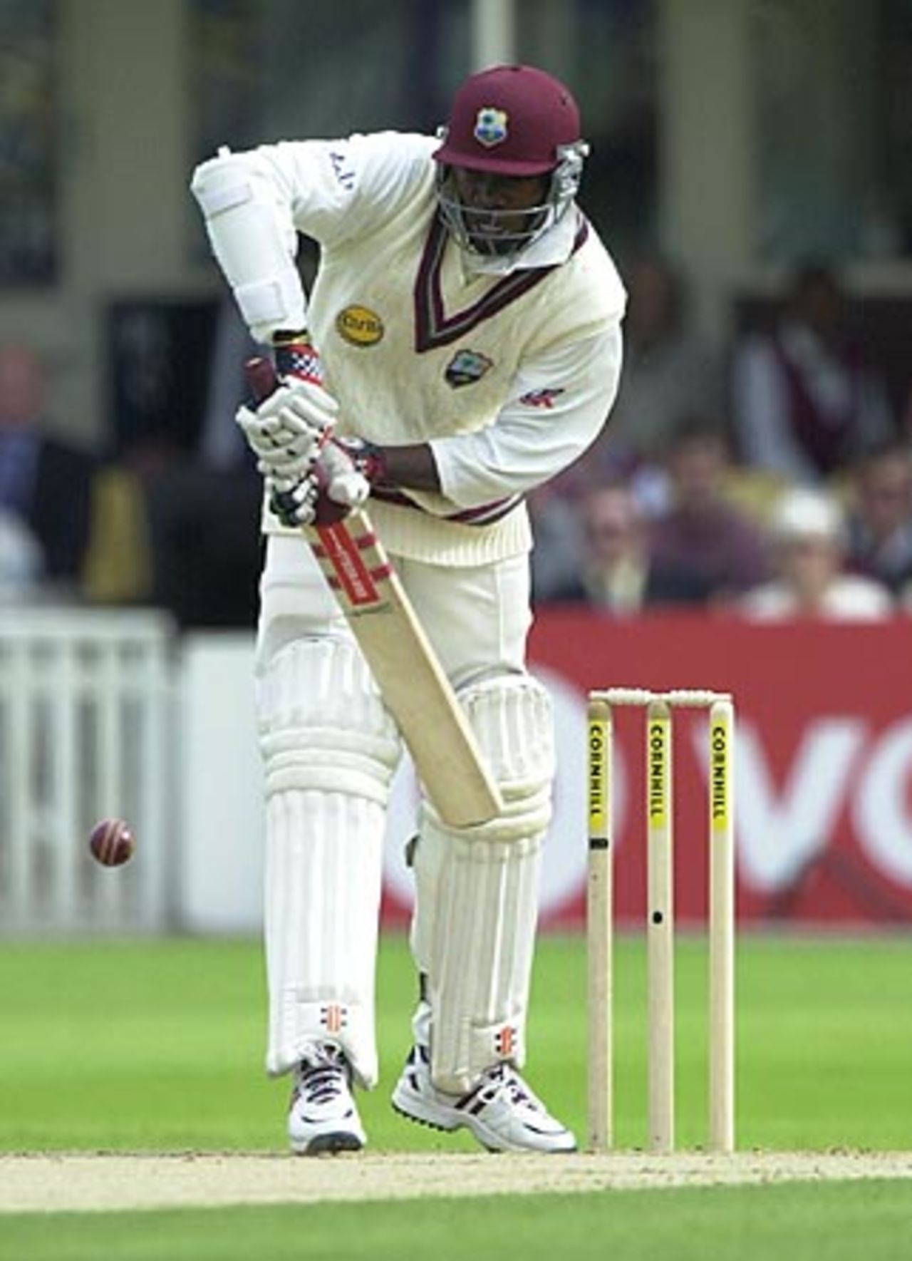 Pictured at the England v West Indies 1st Test at Birmingham 2000