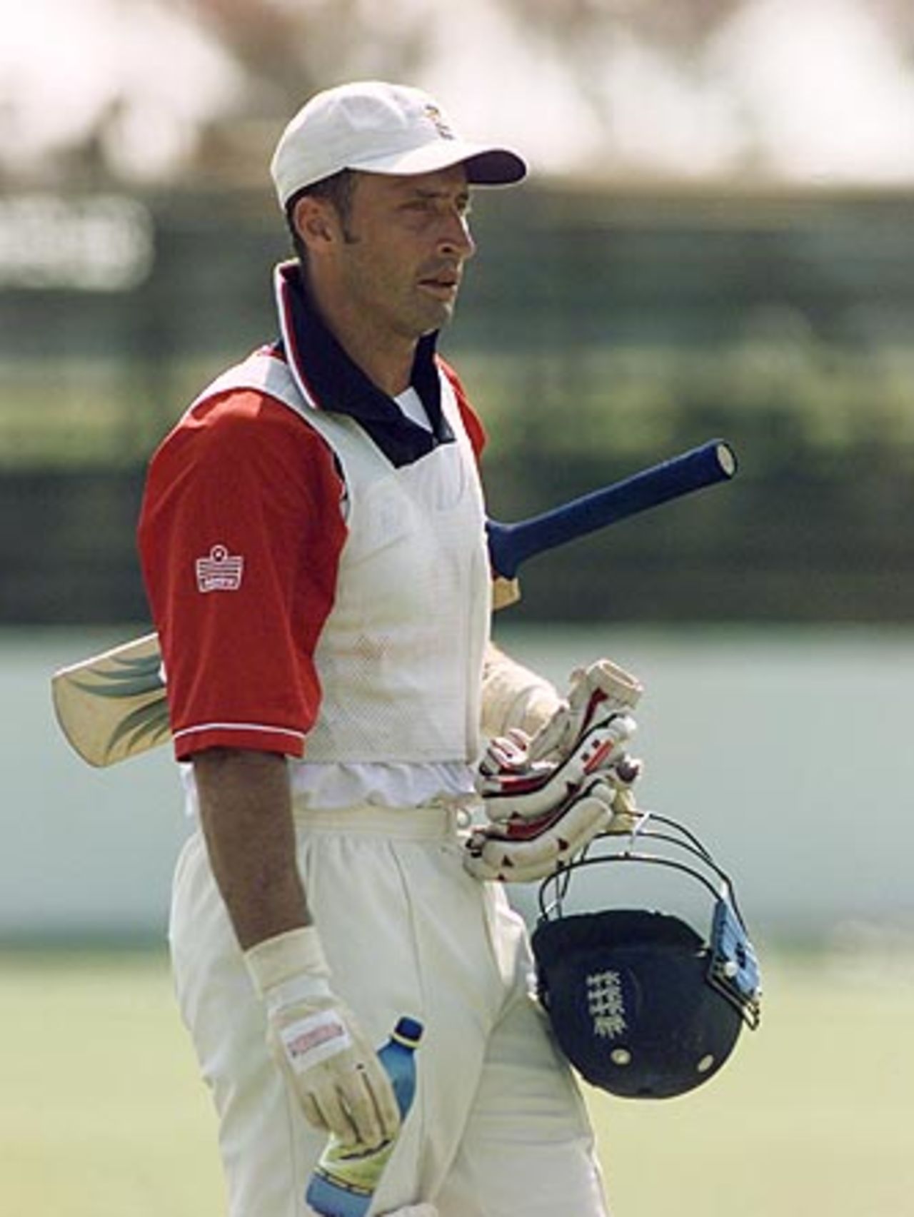 Prior to the first test of the 2001 series, Sri Lanka v England , Galle International Stadium