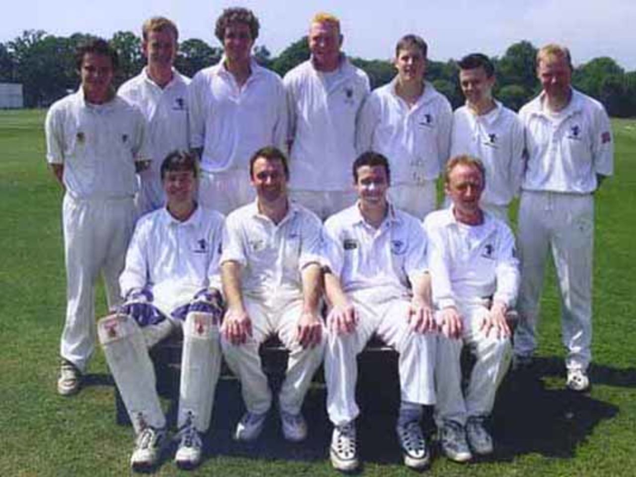 <b>Standing:</b> Jamie Hands, Mark Ligermoet, Toby Sharpe, Charlie Holcombe, David Kidner, Morgan Parkin, Joe Wilson.<br><b>Seated:</b> Martin Miller, Mike Stonier, Matt Swarbrick, Julian Cassell.