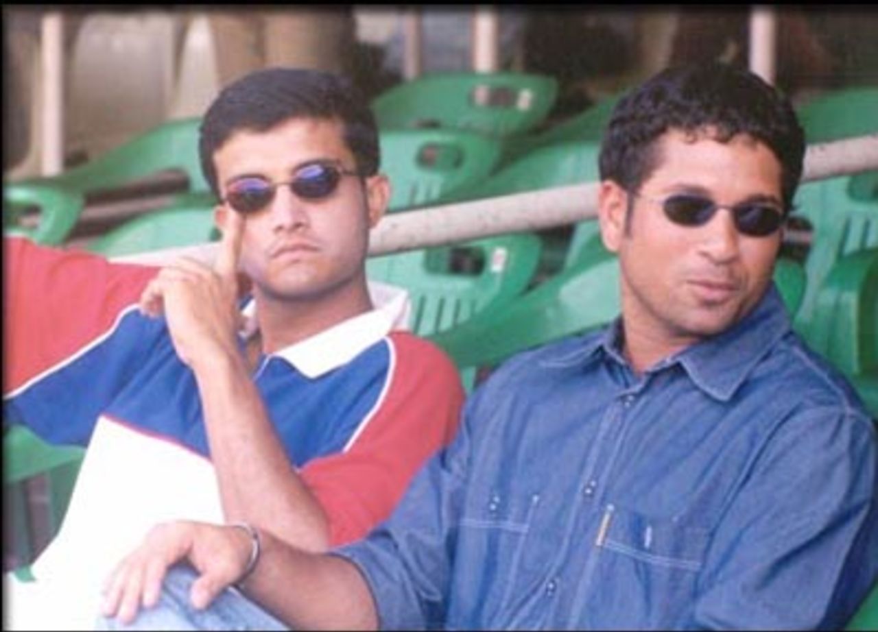 Sachin Tendulkar and Ganguly