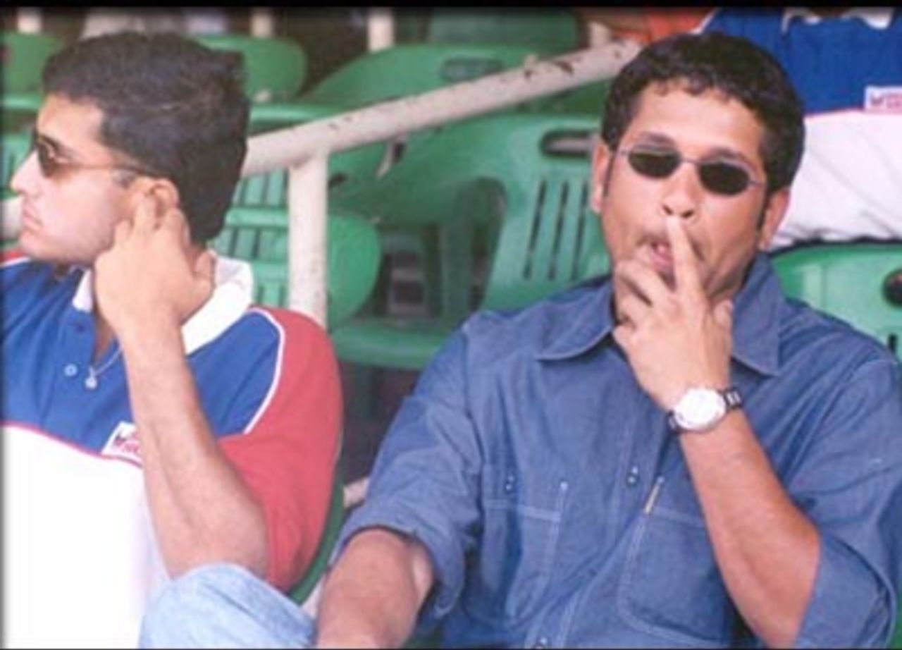 Sachin Tendulkar and Sourav Ganguly